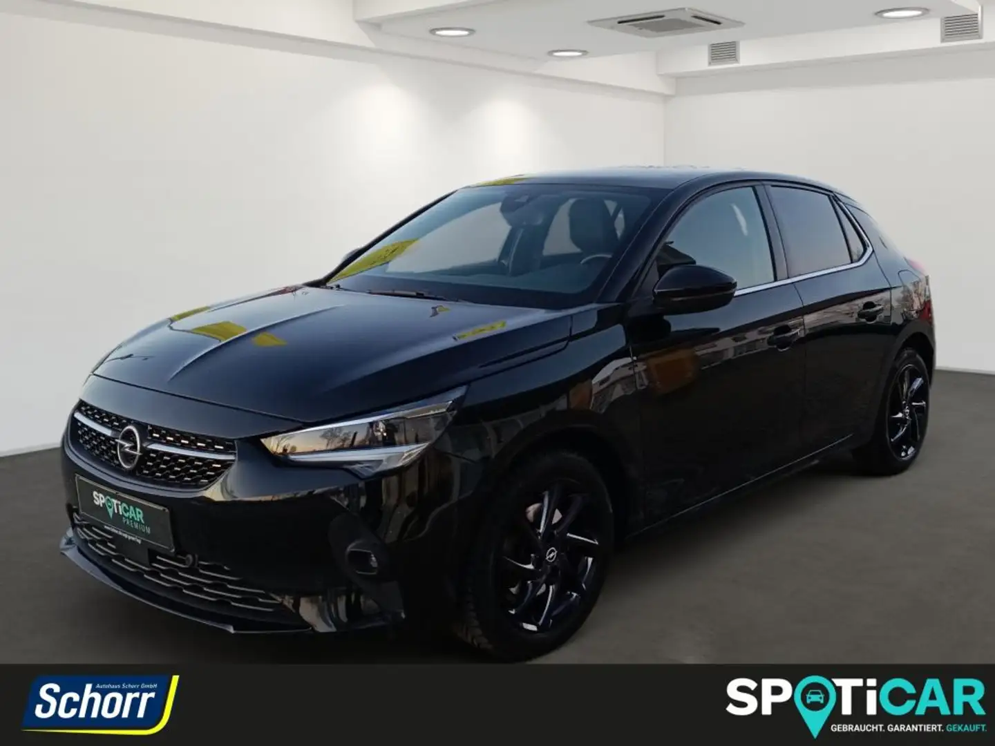 Opel Corsa 1.2 Turbo Aut.Elegance PanoDach Kamera 17 Noir - 1