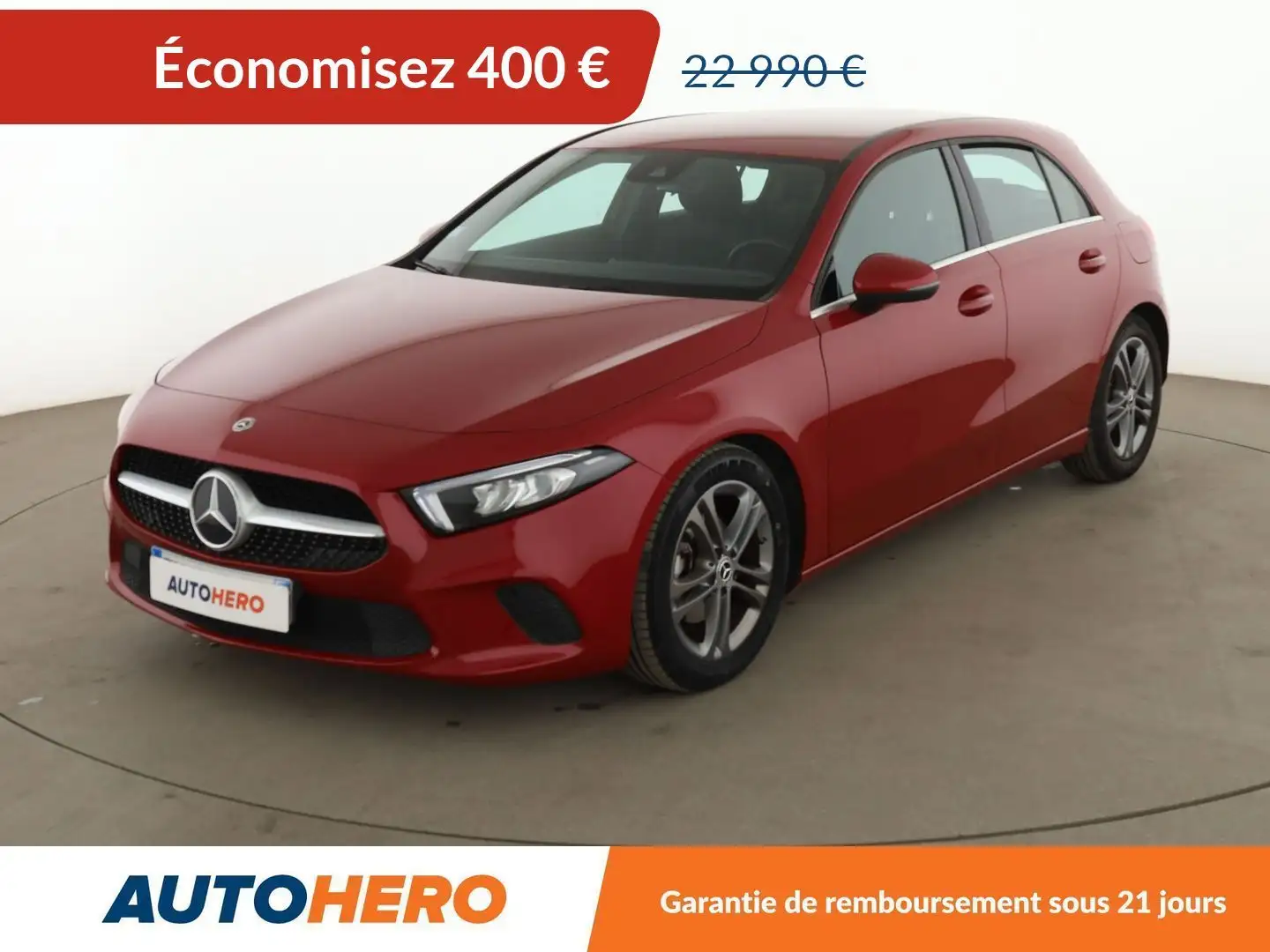 Mercedes-Benz A 180 180 d Style Line 7G-DCT Rouge - 1