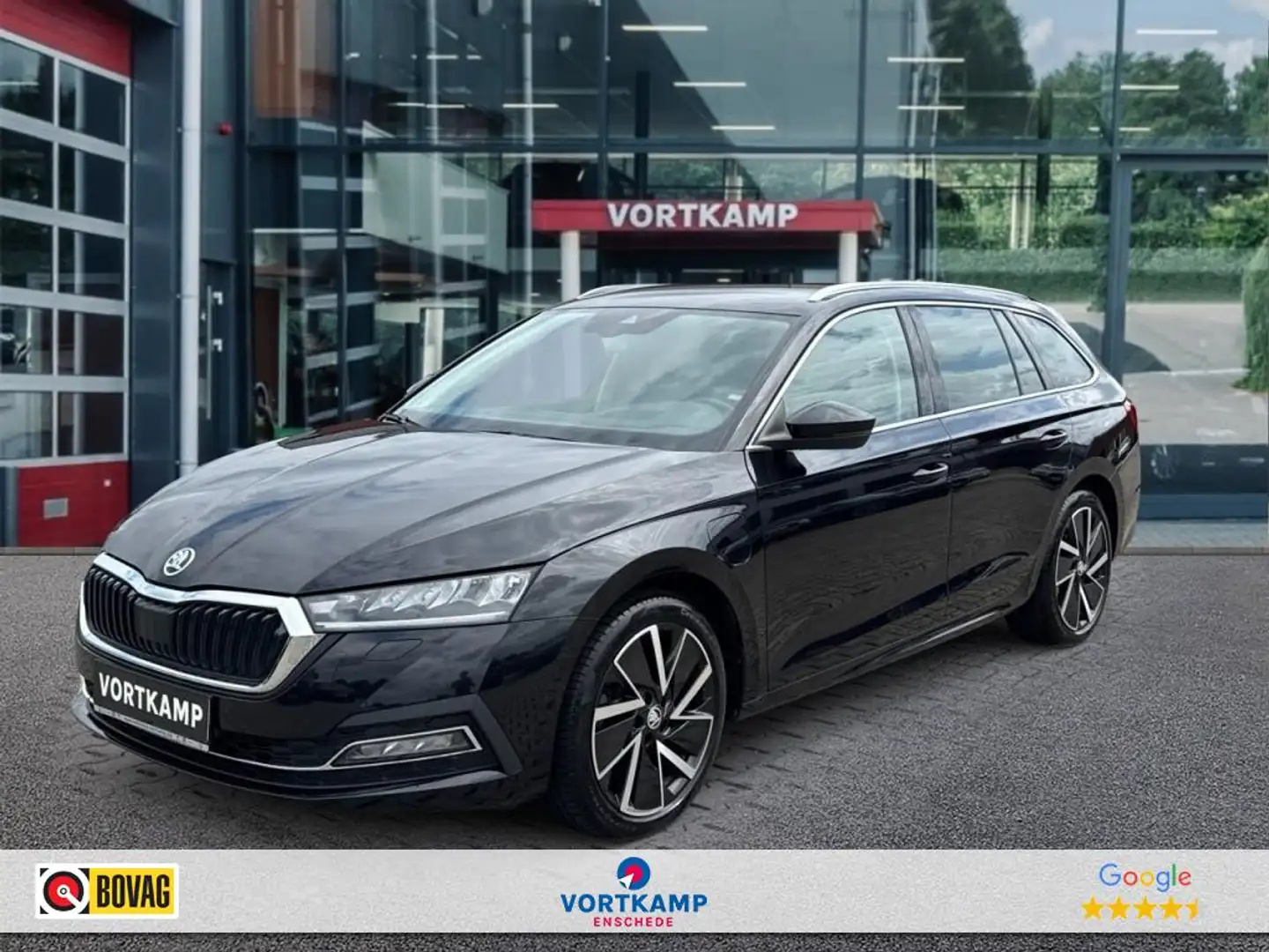 Skoda Octavia 1.4 TSI DSG IV NAVI/ACC/PDC/MEMORY/STOEL-STUURVERW Zwart - 1