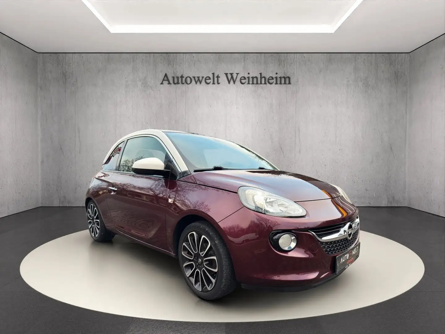Opel Adam ADAM°GLAM°PANO°SHZ°LHZ°TEILLEDER°EINPARKHILFE° Rot - 1