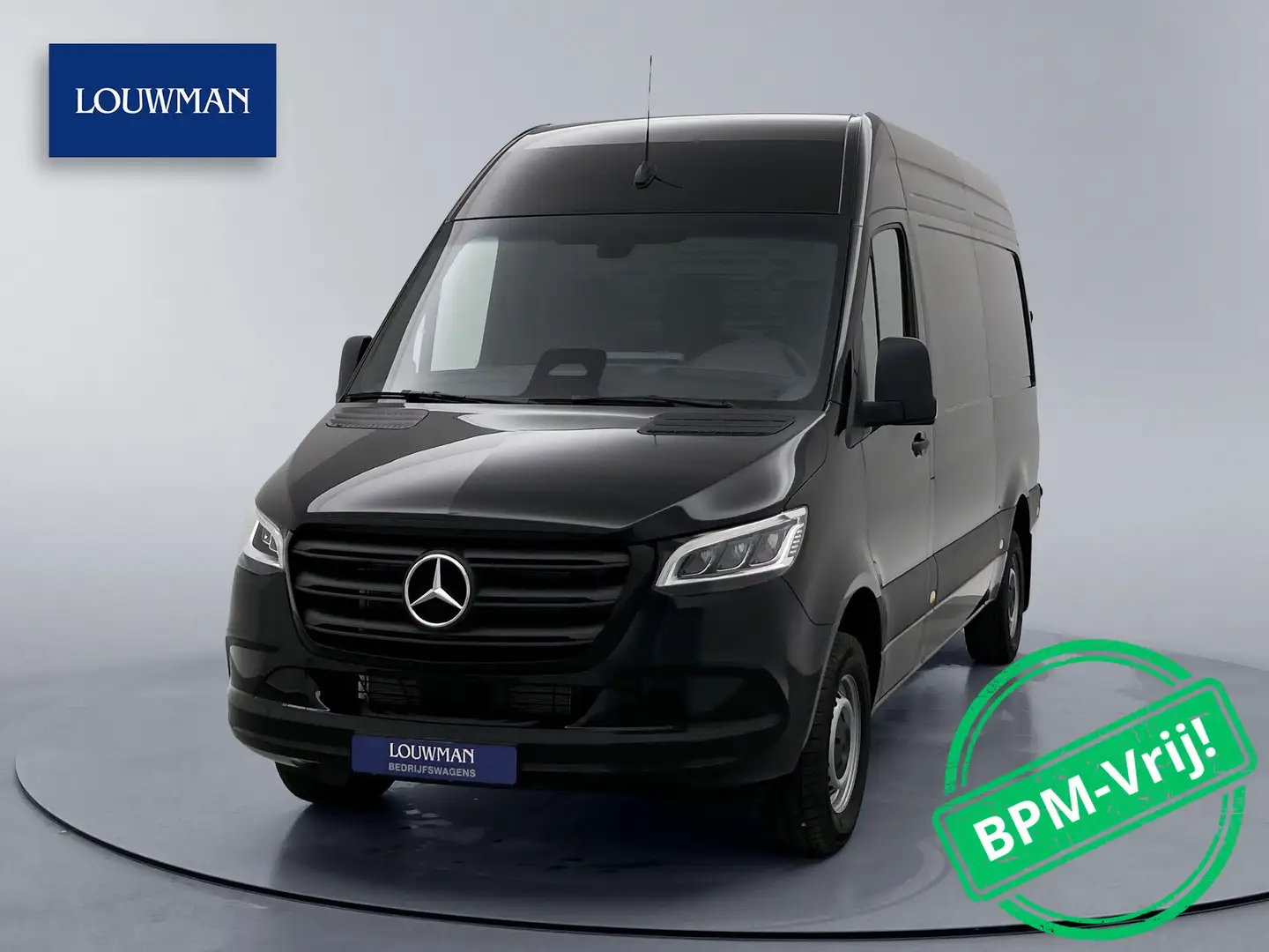Mercedes-Benz Sprinter 317 CDI PRO L2H2 BPM-Vrij Direct Leverbaar Navigat Negro - 1