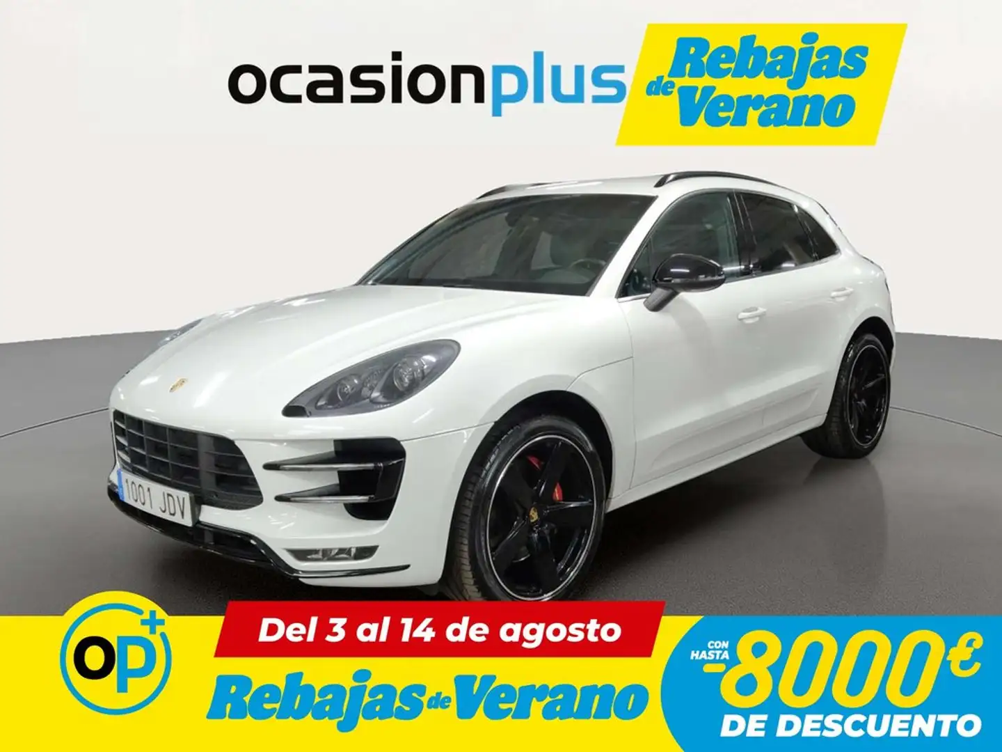 Porsche Macan Turbo Aut. Blanco - 1