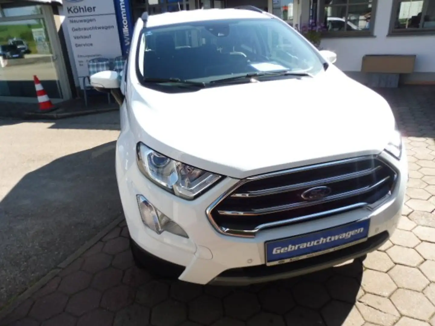 Ford EcoSport Titanium Weiß - 1