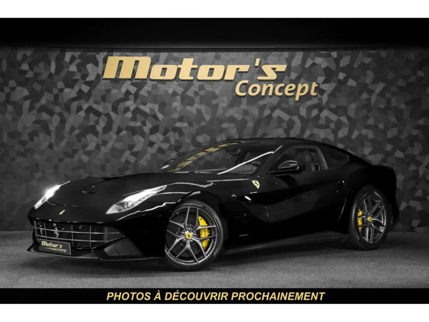 Ferrari F12 6.3 V12 - NERO DAYTONA Zwart - 1