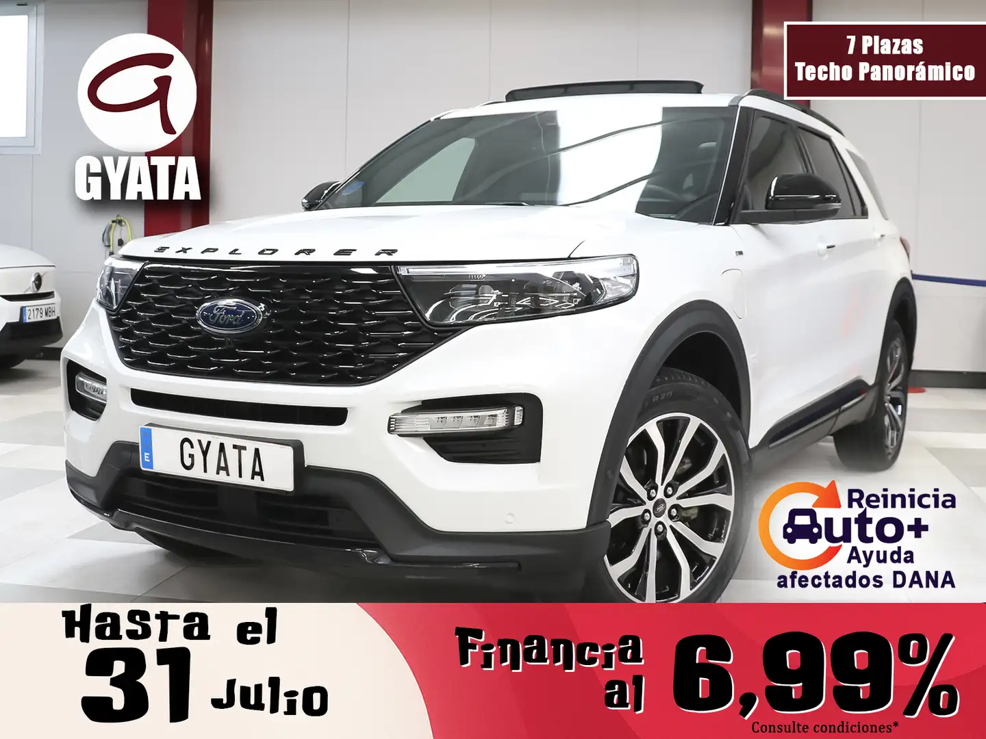 Ford Explorer 3.0 PHEV ST-Line AWD 450 Alb - 1
