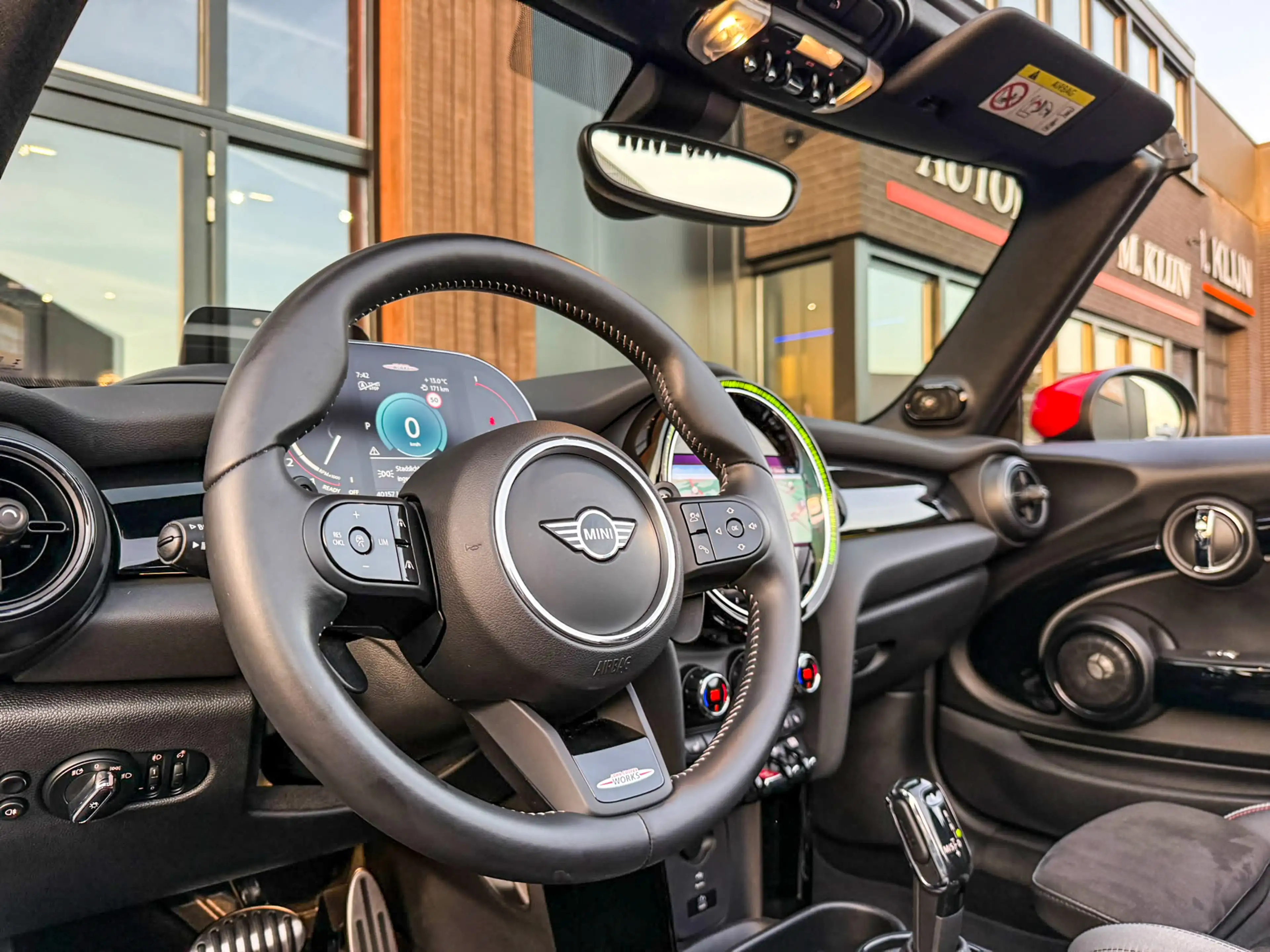 MINI John Cooper Works Cabrio 2.0 JCW Pack F1 aut 231pk Rebelgreen/Camera/Hk/Hea — photo 12