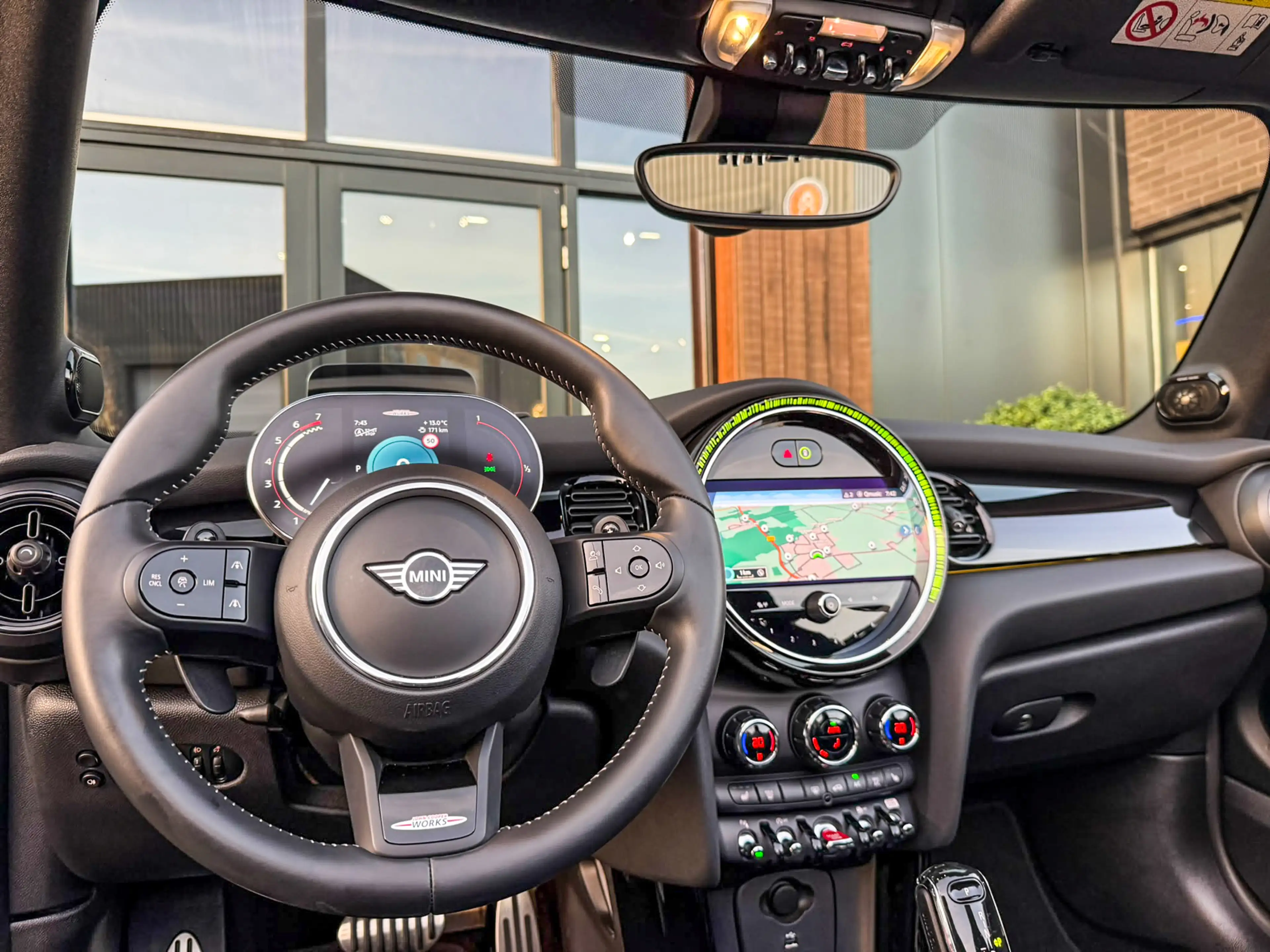 MINI John Cooper Works Cabrio 2.0 JCW Pack F1 aut 231pk Rebelgreen/Camera/Hk/Hea — photo 10