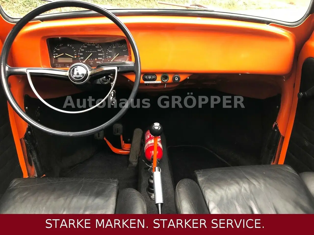Volkswagen Käfer Coupé in Orange oldtimer in Paderborn für € 34.900,-