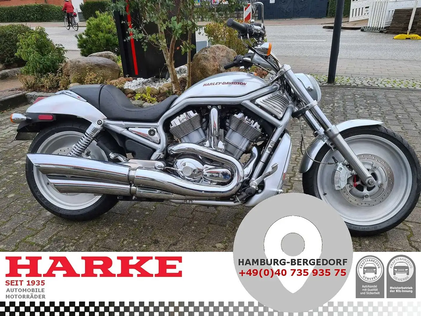 Harley-Davidson VRSCA V-ROD Silber - 1