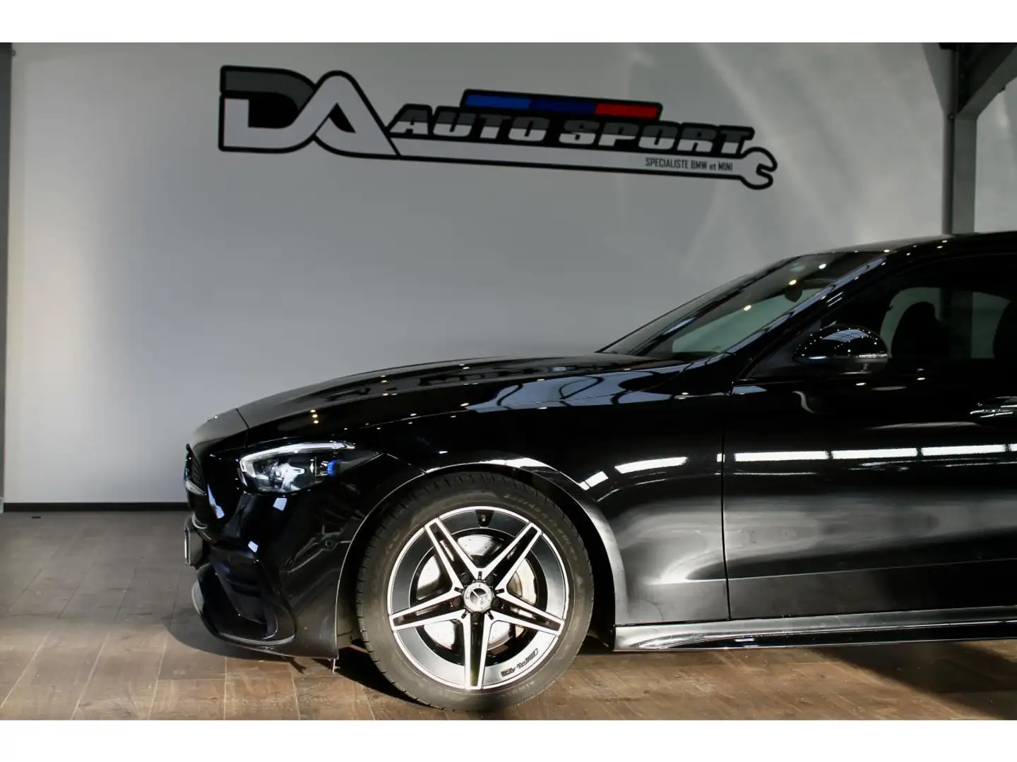 Mercedes-Benz C 220 C 220 d - BVA 9G-Tronic  BERLINE - BM206 AMG Line  Noir - 2