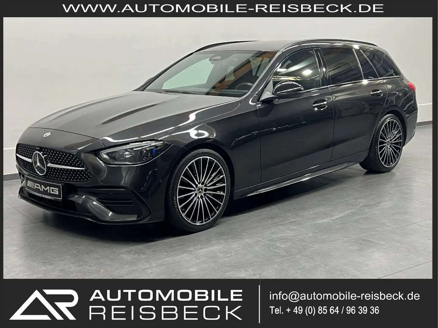 Mercedes-Benz C 220 d T*AMG*Digital Light*AHK*Kamera*Night*19" Grau - 1