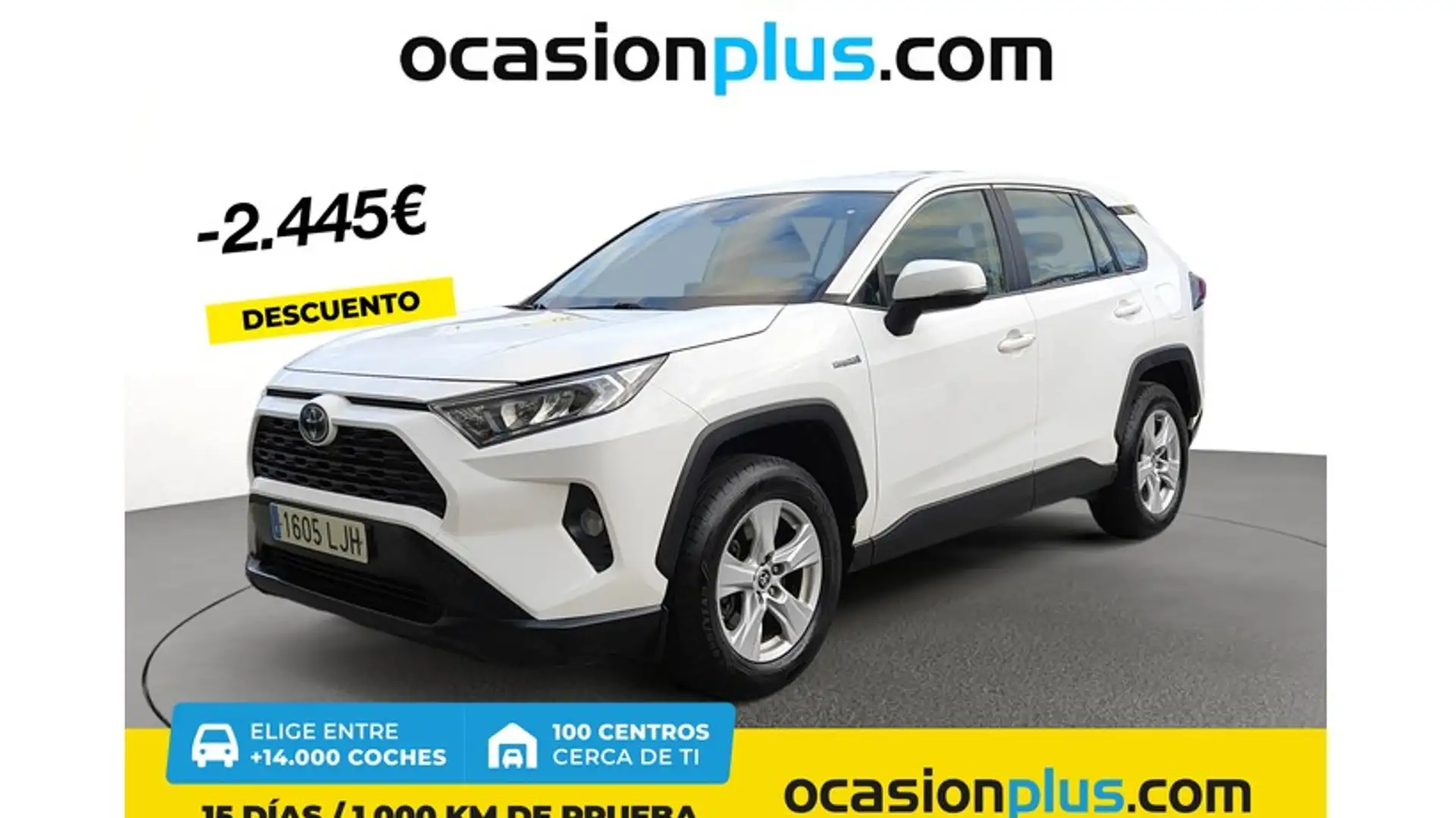 Toyota RAV 4 2.5 hybrid 2WD Business Blanc - 1