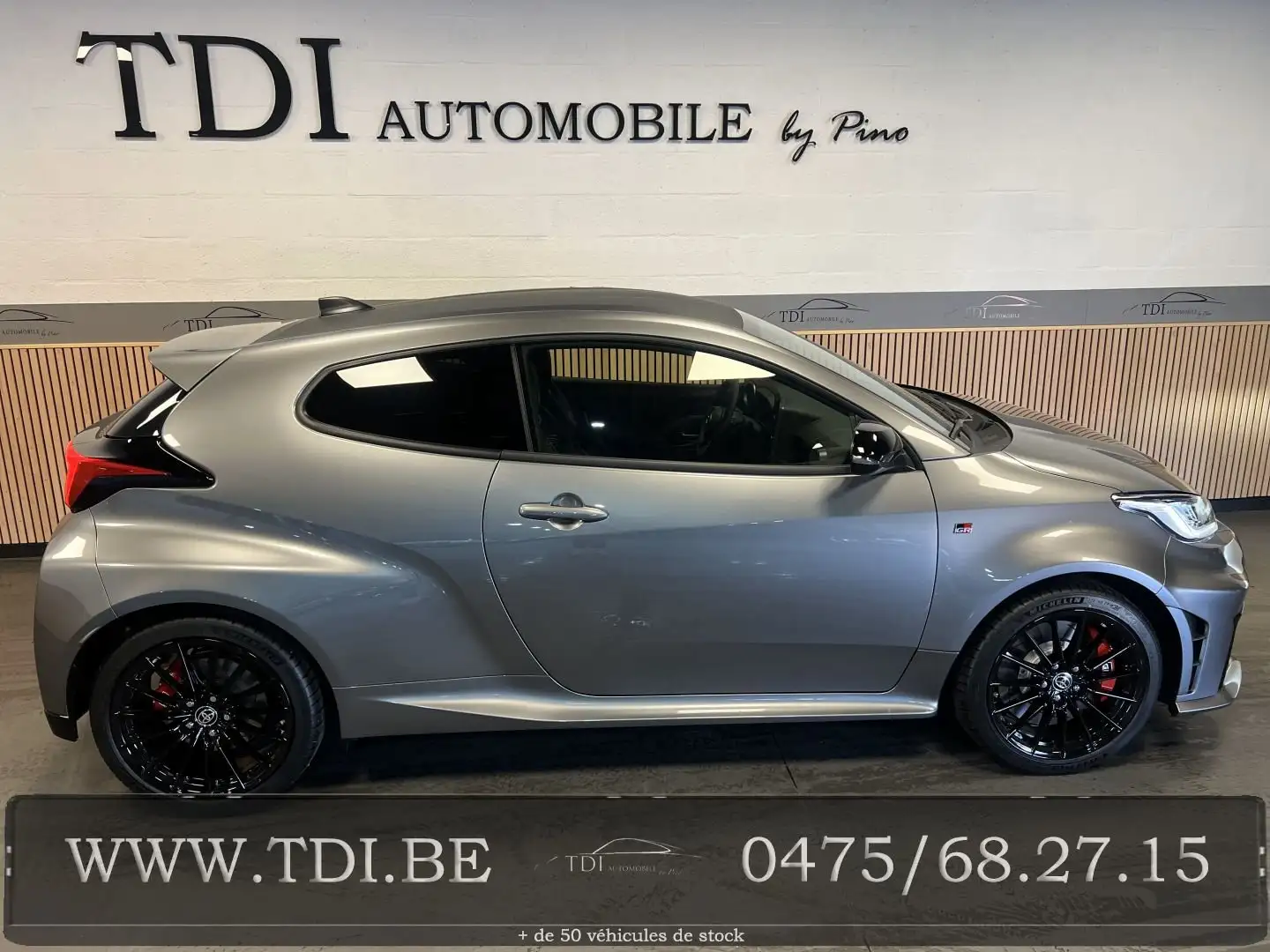 Toyota Yaris GR 1.6 Turbo*Boite Auto*280cv*NEUVE*Pack Premium* Gris - 2