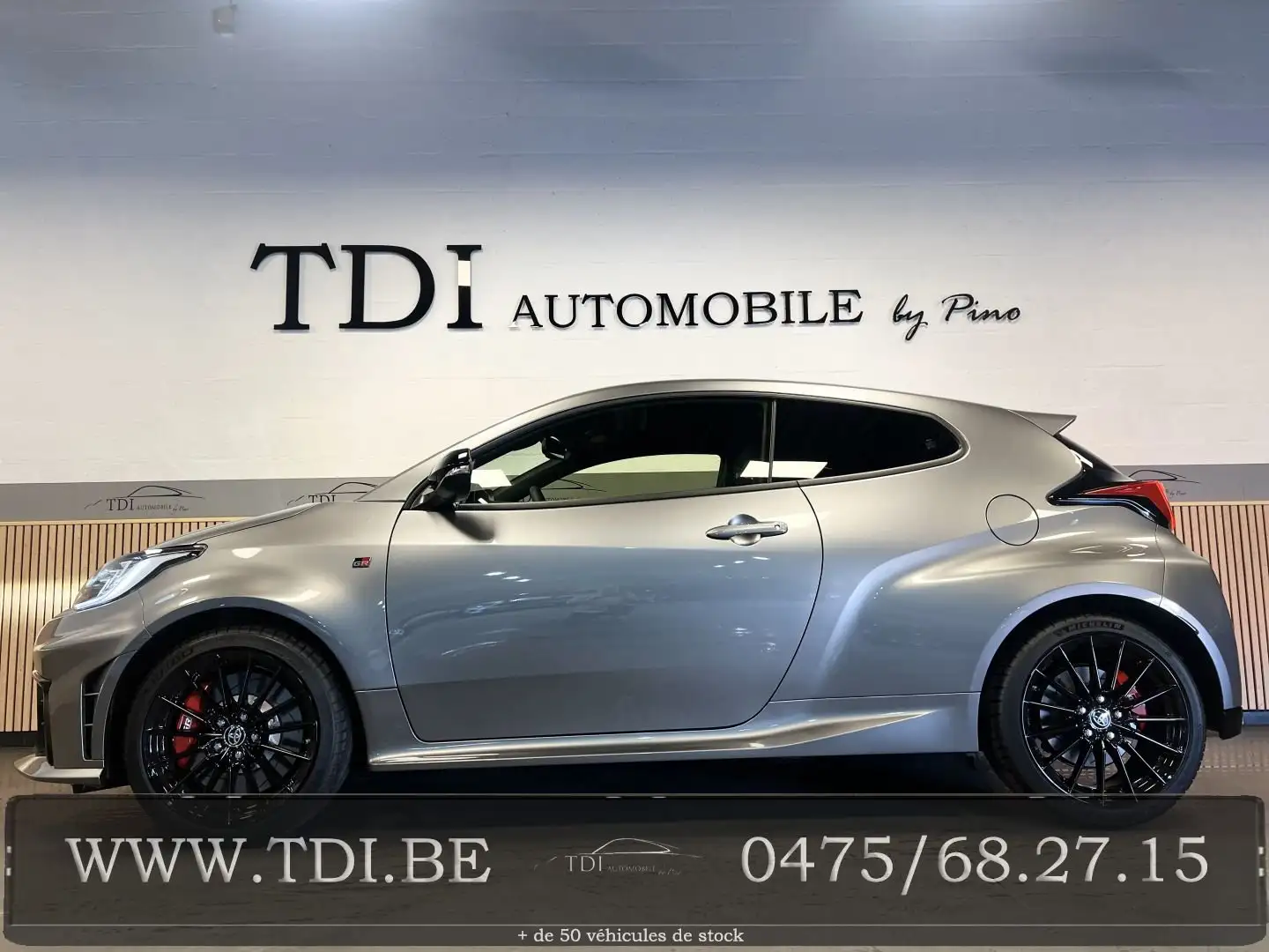 Toyota Yaris GR 1.6 Turbo*Boite Auto*280cv*NEUVE*Pack Premium* Gris - 1
