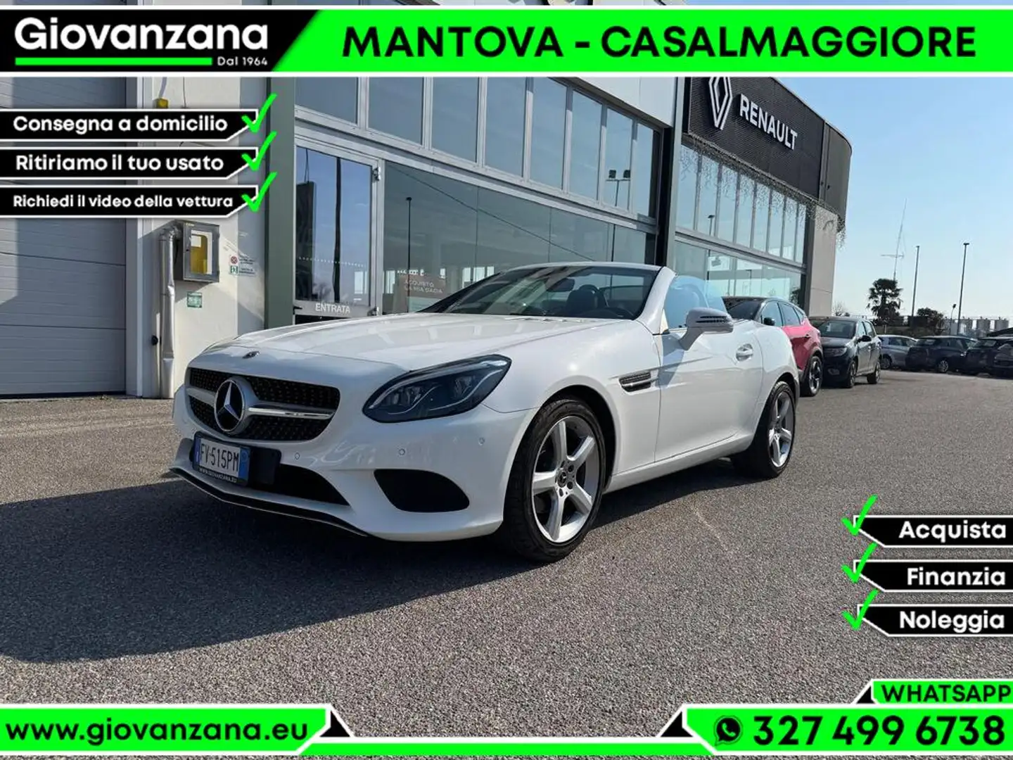 Mercedes-Benz SLC 180 Premium auto Weiß - 1