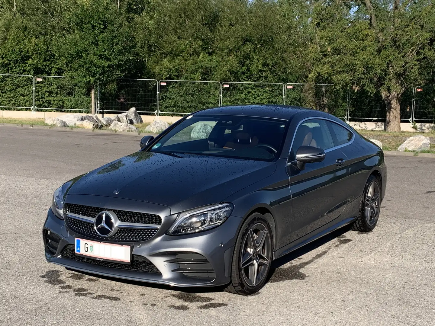 Mercedes-Benz C 180 C 180 Coupe Aut. Grau - 2