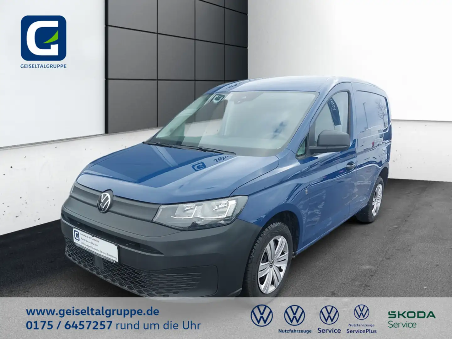 Volkswagen Caddy 2.0 TDI Kasten Cargo *KLIMA*PDC*SHZ*DAB+*FRONTSCHE Blau - 1