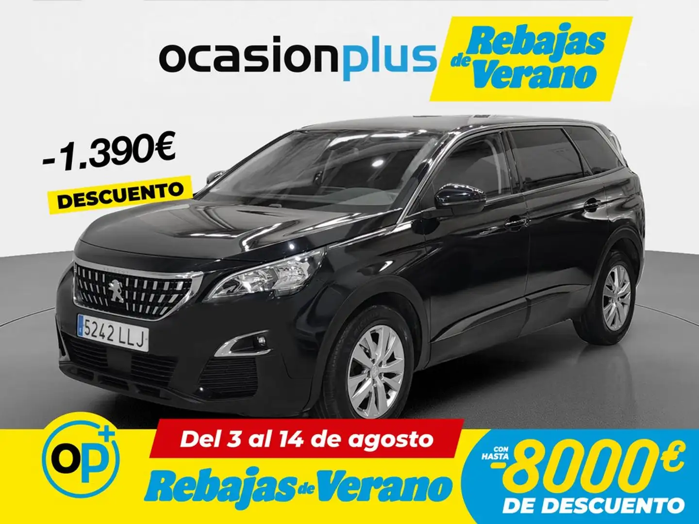 Peugeot 5008 1.5BlueHDi S&S Active EAT8 130 Negro - 1