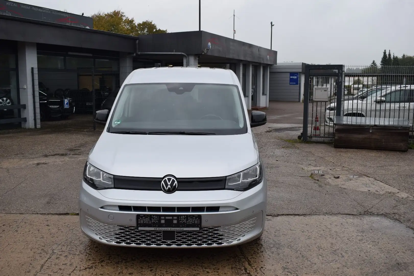 Volkswagen Caddy Basis 1.Hand Silber - 1