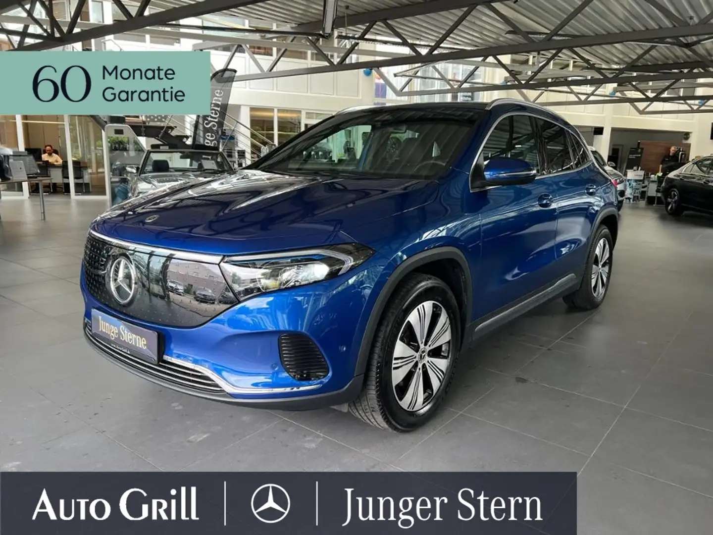 Mercedes-Benz EQA 300 4M Progressive FAP Distronic Lenkradhzg Bleu - 2