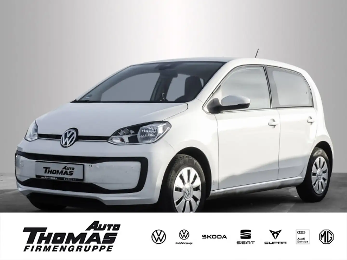 Volkswagen up! move up! 1.0 KLIMA+DAB+GARANTIE Weiß - 1