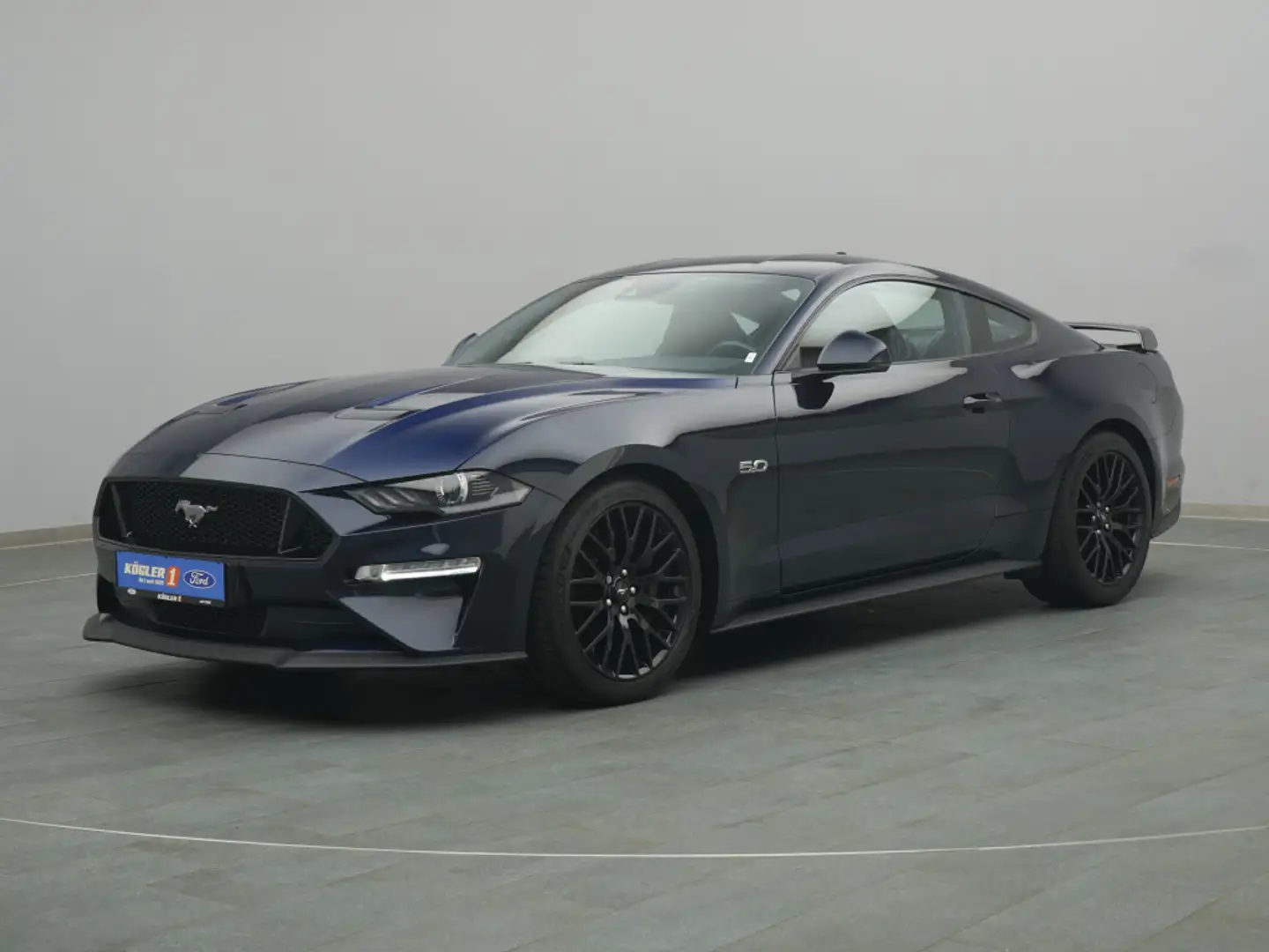 Ford Mustang GT Coupé V8 450PS/MagneRide/Recaro/Klima Bleu - 2
