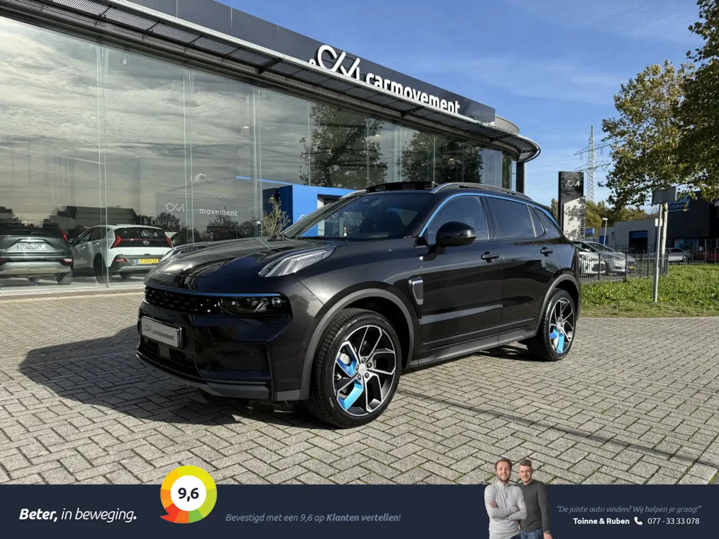 Lynk & Co 01 1.5 PHEV 261PK | 11.000KM | Navi | Pano | 360 | St Zwart - 1