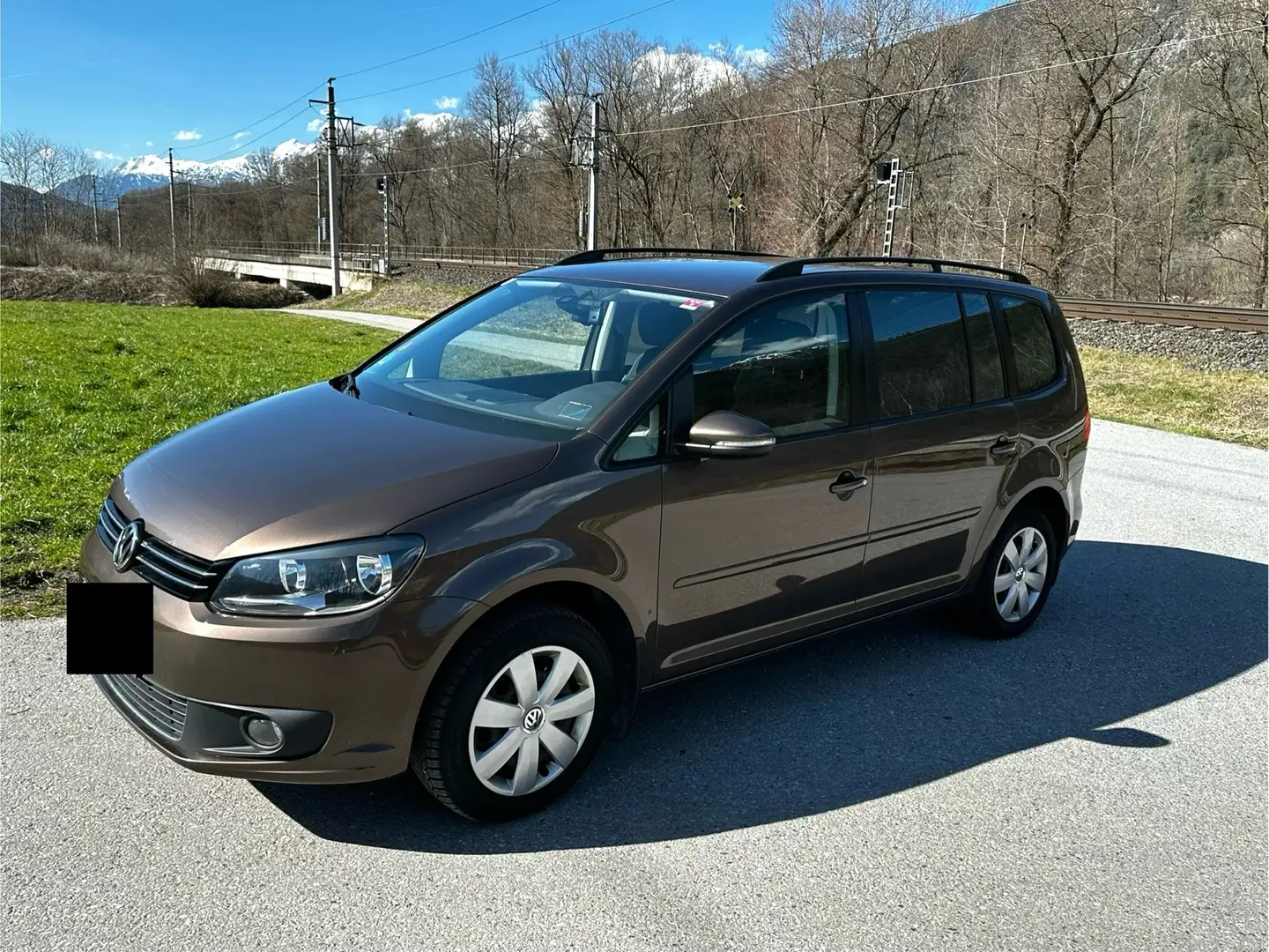 Volkswagen Touran Comfortline 1,4 TSI EcoFuel Braun - 1