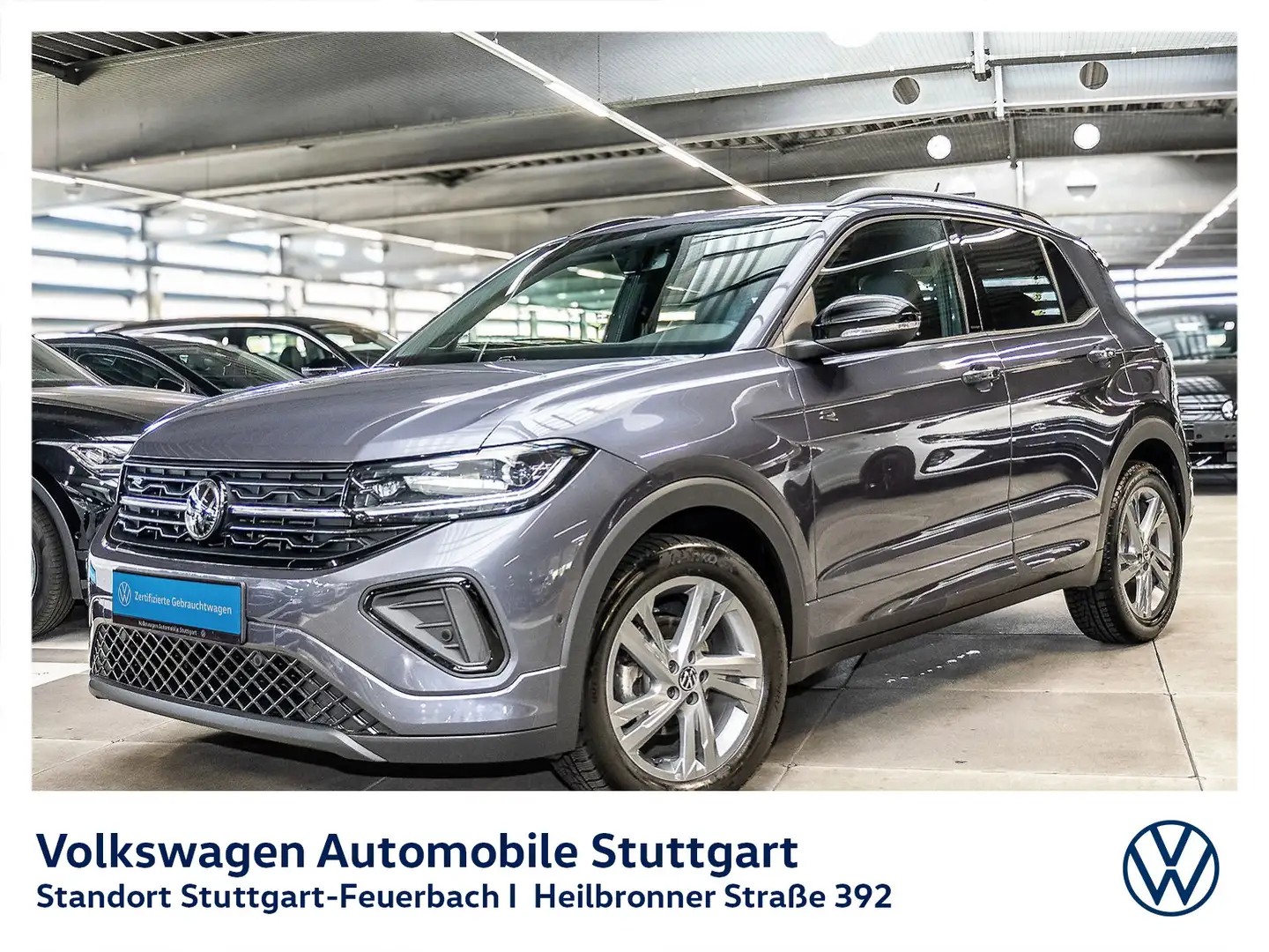 Volkswagen T-Cross R-Line 1.5 TSI DSG Navi Grau - 2