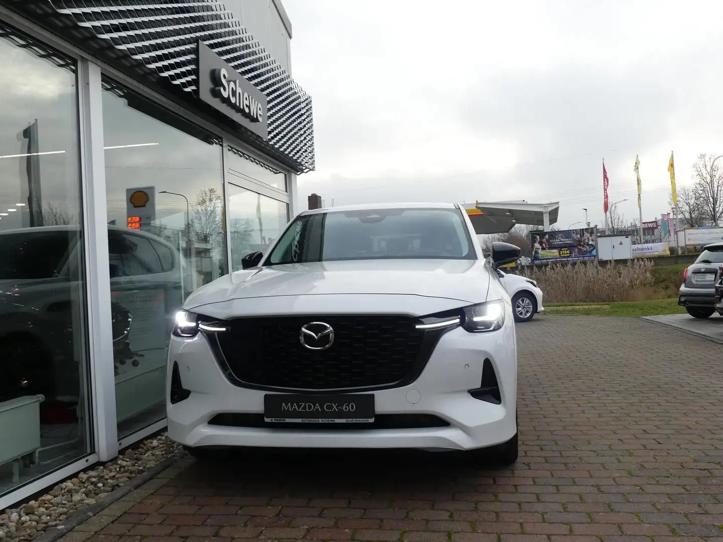 Mazda CX-60 2.5 e-SKYACTIV PHEV AWD HOMURA - VOLLAUSSTATTUNG Weiß - 2