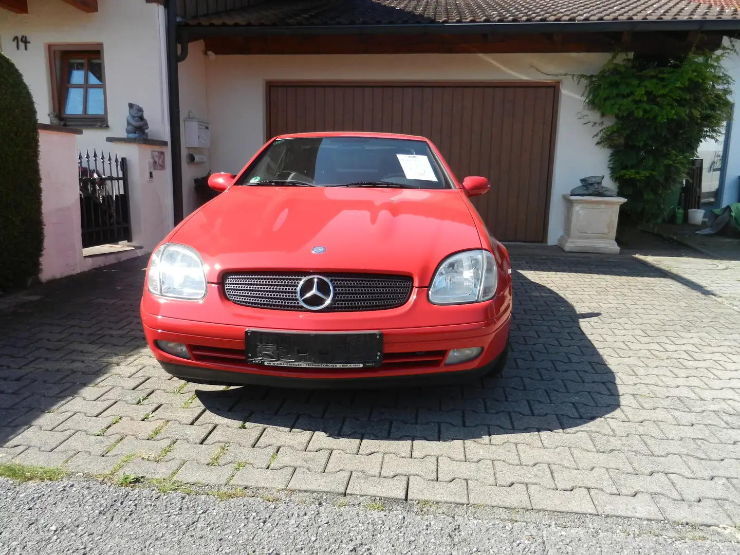 Mercedes-Benz SLK 200 Czerwony - 1