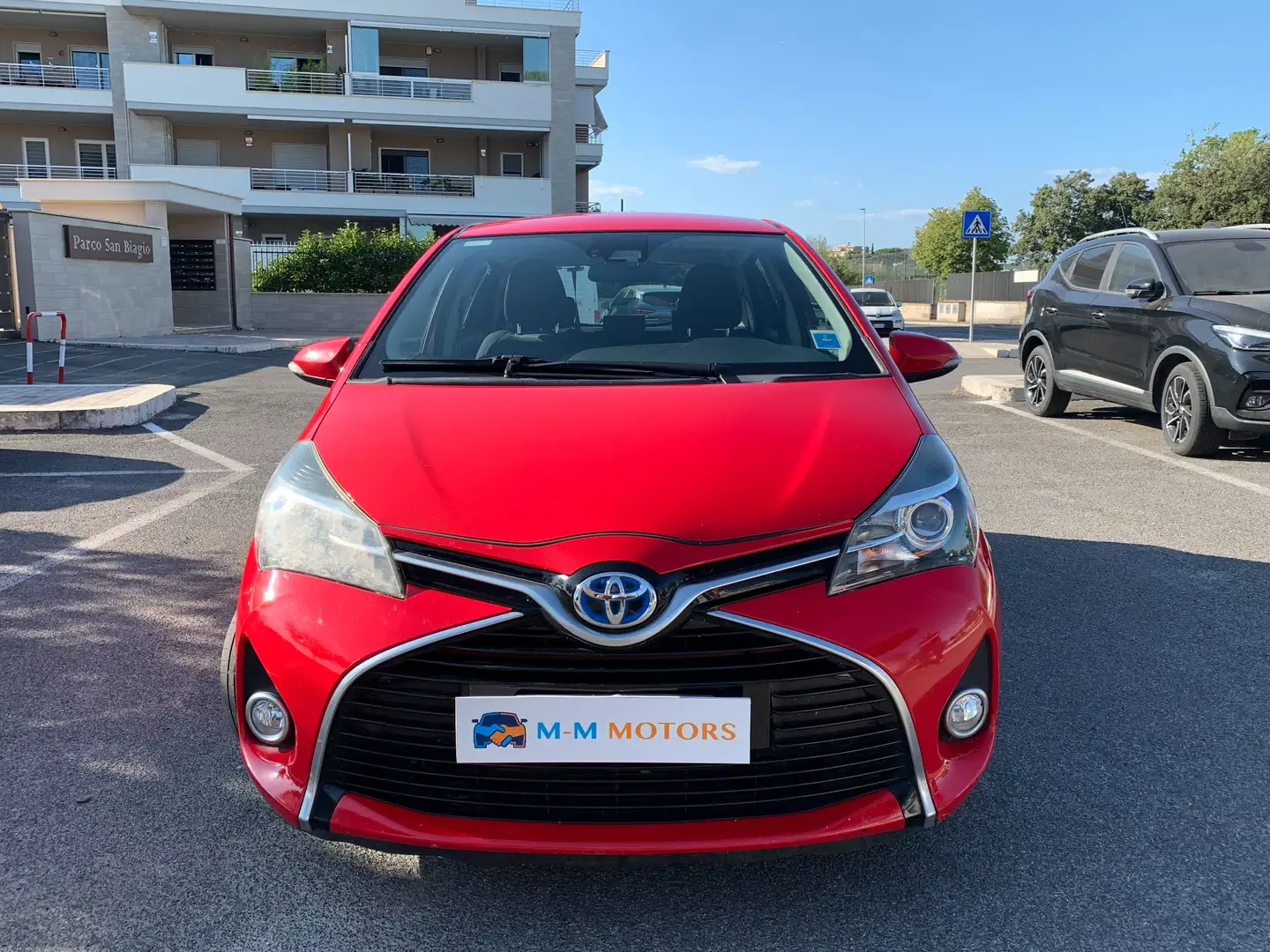 Toyota Yaris Yaris III 2015 5p 1.5h Active my16 Rosso - 2