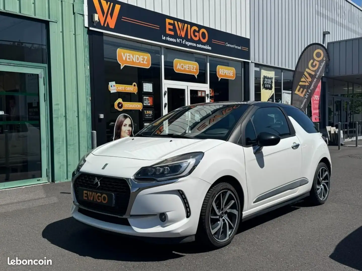 DS Automobiles DS 3 1.6 bluehdi 100ch givenchy le-makeup entretien con Blanc - 1
