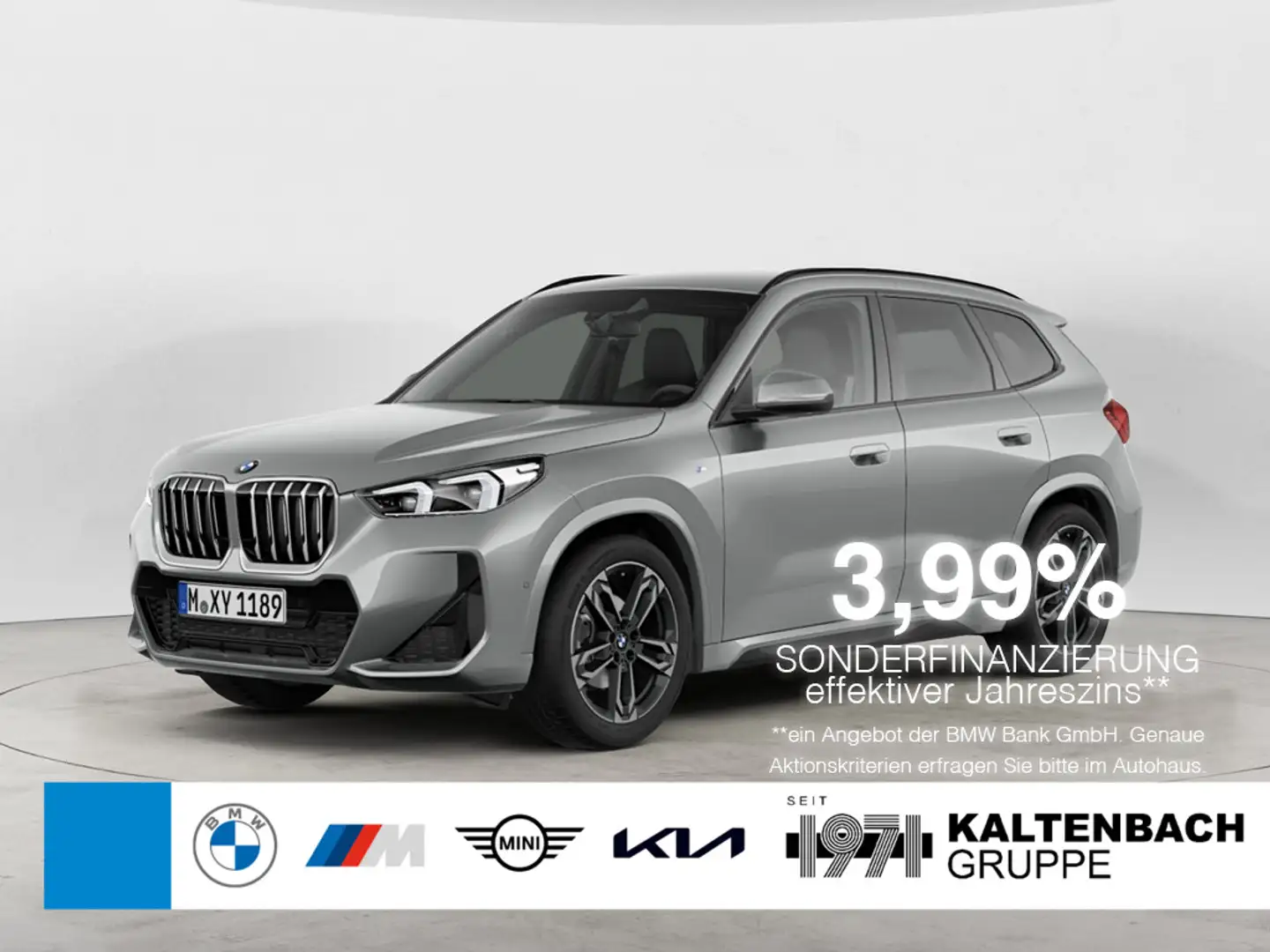 BMW X1 sDrive 18i M-Sport AHK LED ACC NAVI KAMERA Silber - 1