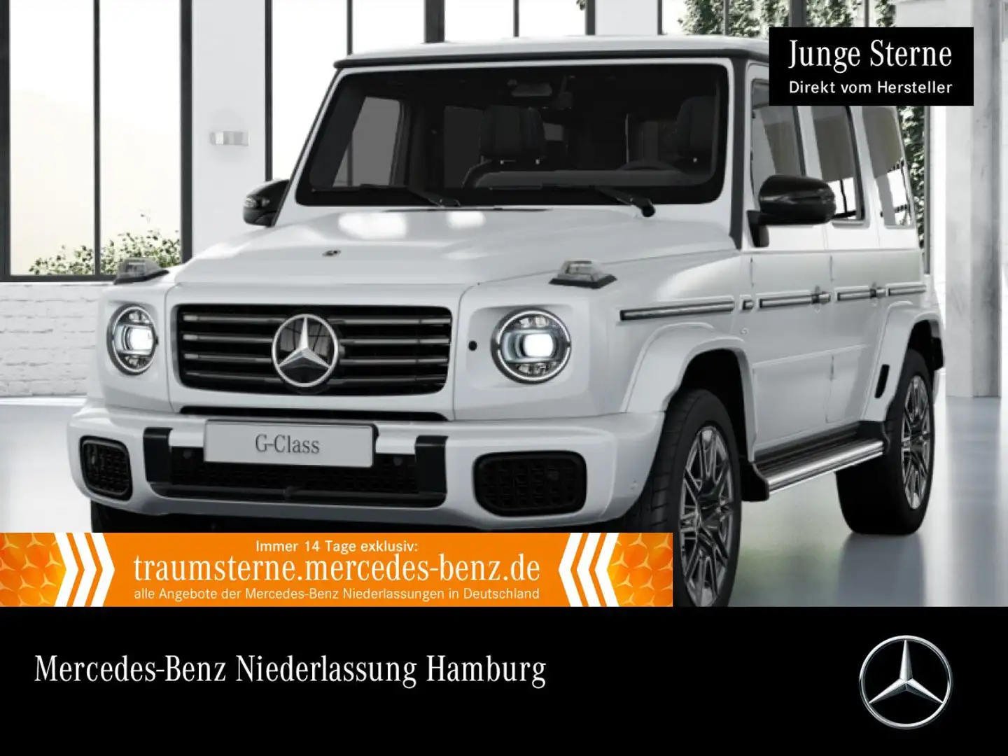 Mercedes-Benz G 580 AMG Burmester 3D Fondent 360° Multibeam SHD Weiß - 1