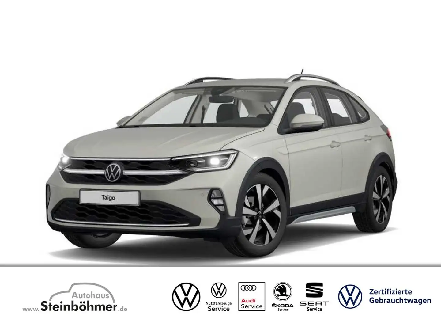 Volkswagen Taigo Style 1.5TSI DSG Sitzhzg. Bluetooth MFLL LED Grau - 1