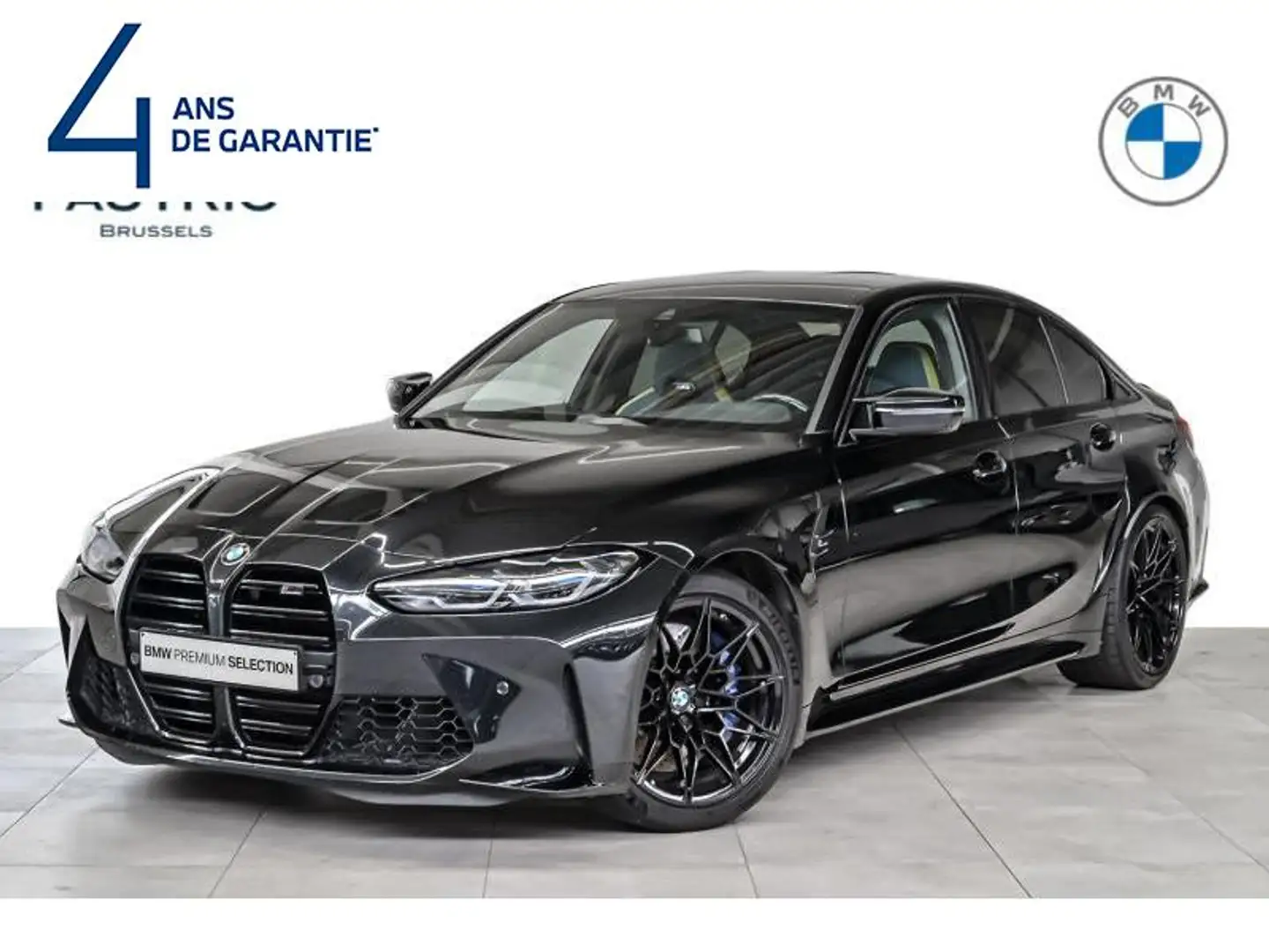 BMW M3 Competition - 4ans/jaar garantie NEW PRICE:107.064 Noir - 1