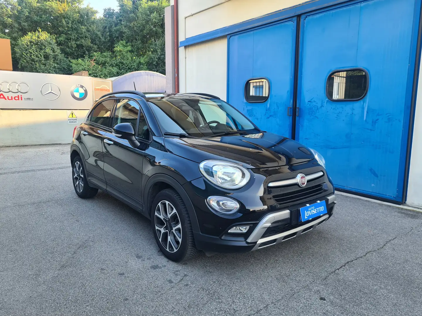 Fiat 500X 500 X 2015 1.3 mjt Cross 4x2 95cv Zwart - 1