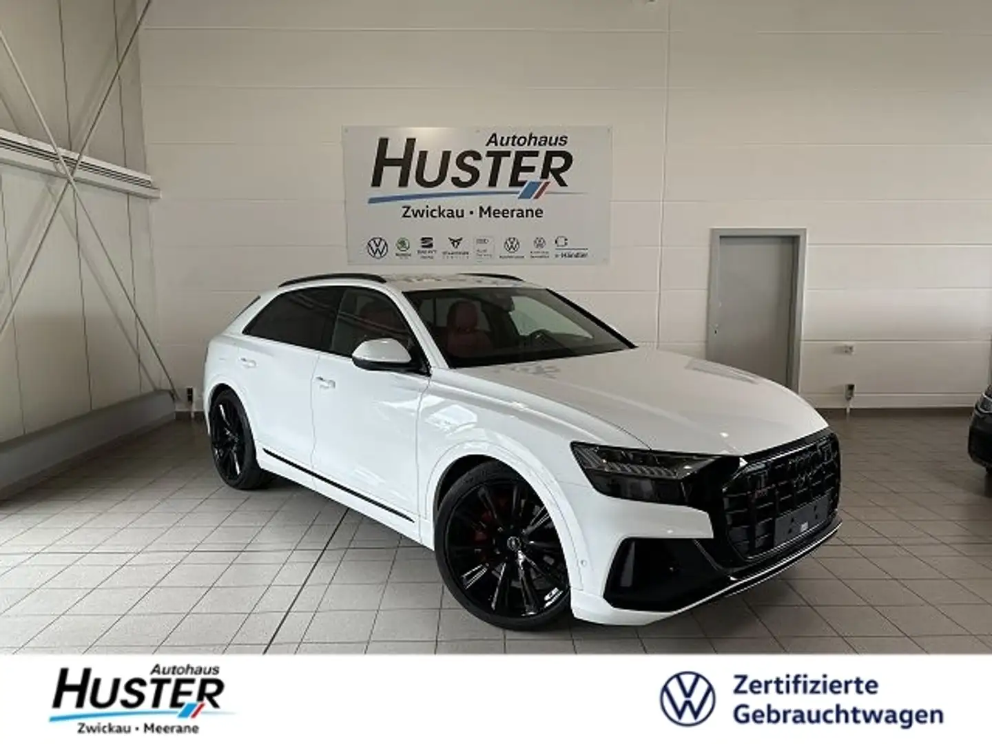 Audi SQ8 4.0 TFSI quattro *STHZ,MATRIX,LEDER*, Blanc - 1