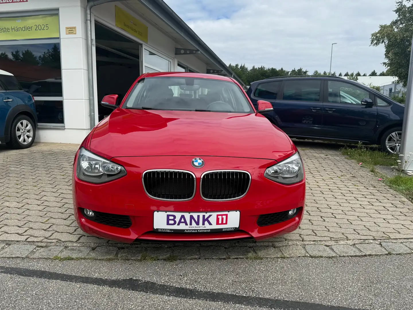 BMW 116 - 70000 KM- Garantie - Scheckheftgepflegt Rojo - 2