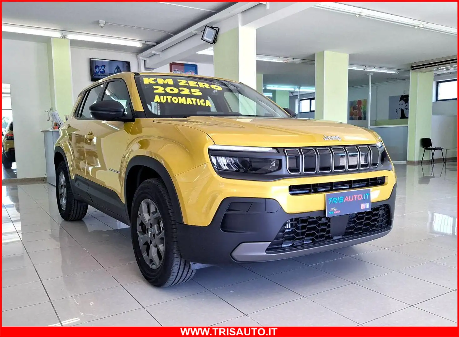 Jeep Avenger 1.2T Mhev E-dct Longitude NEOPATENTATI (FULL LED) Giallo - 1