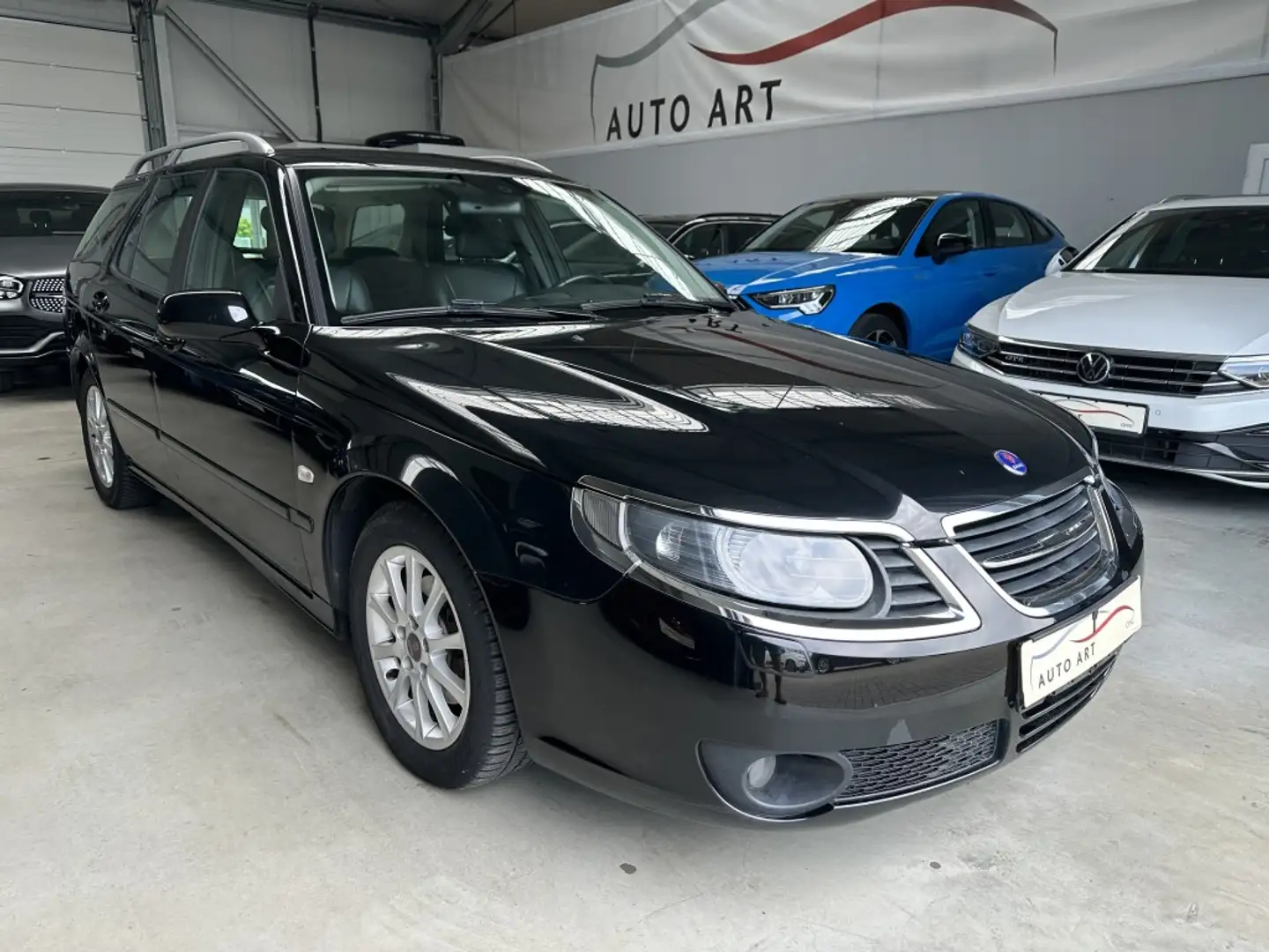 Saab 9-5 1.9 TiD Linear Leder SHZ Negro - 1