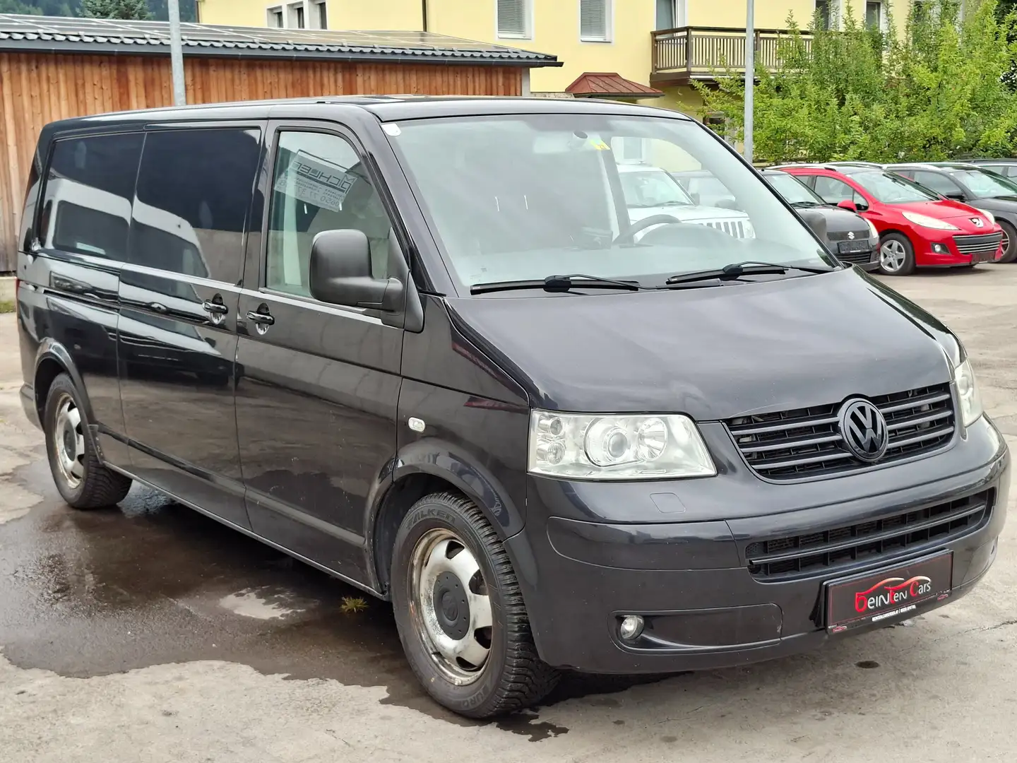 Volkswagen T5 Kombi Kasten lang Schwarz - 1