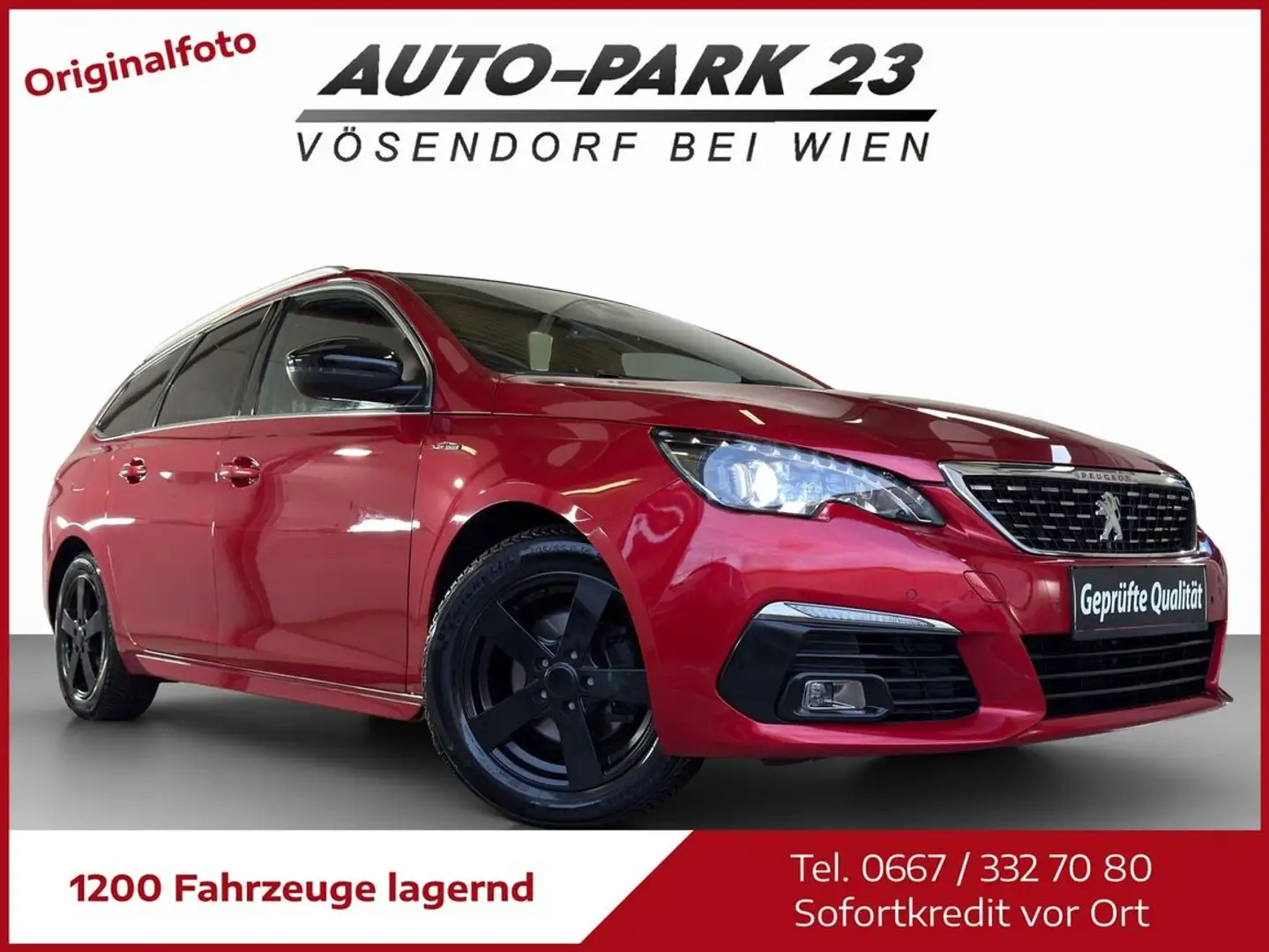 Peugeot 308 SW HDI*AUTOMATIC*GT Line*NAVI*LEDER*MOD2018 Rot - 1
