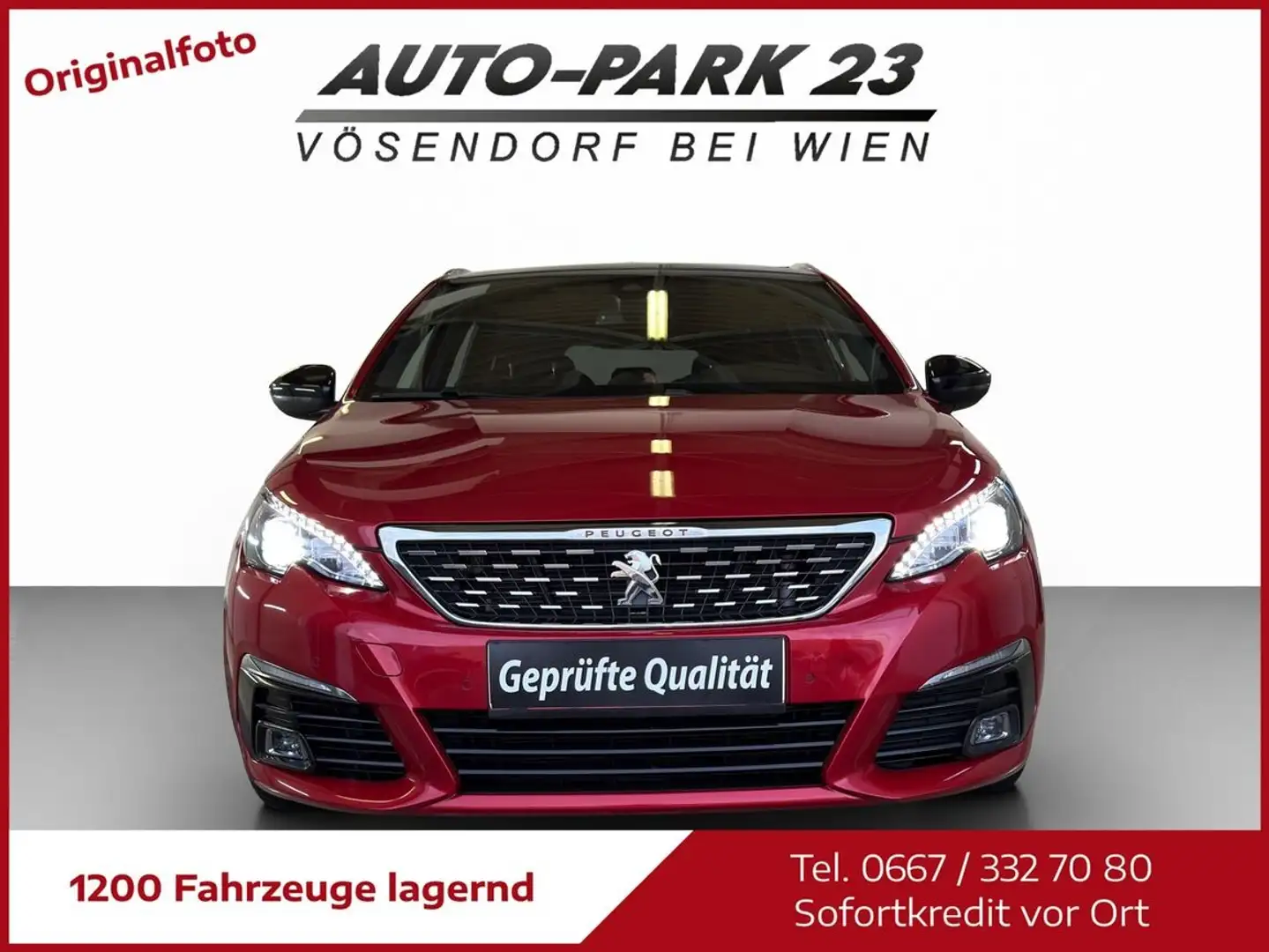Peugeot 308 SW HDI**AUTOMATIC**GT Line**NAVI*LEDER*MOD2018 Rot - 2