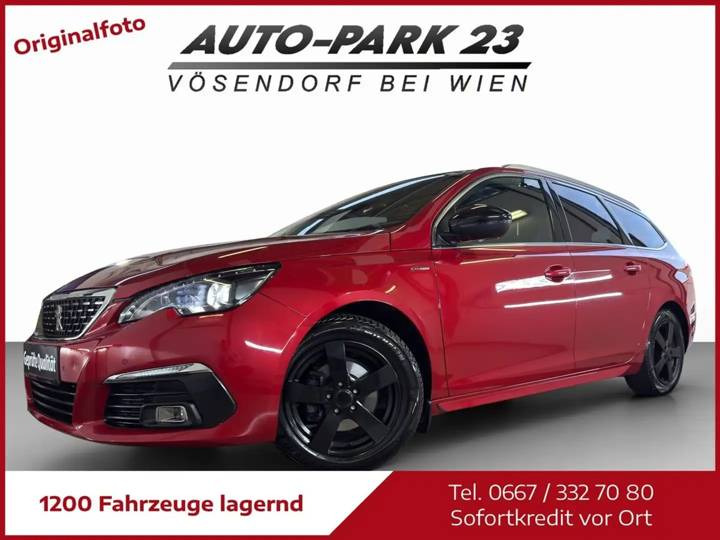 Peugeot 308 SW HDI**AUTOMATIC**GT Line**NAVI*LEDER*MOD2018 Rot - 1
