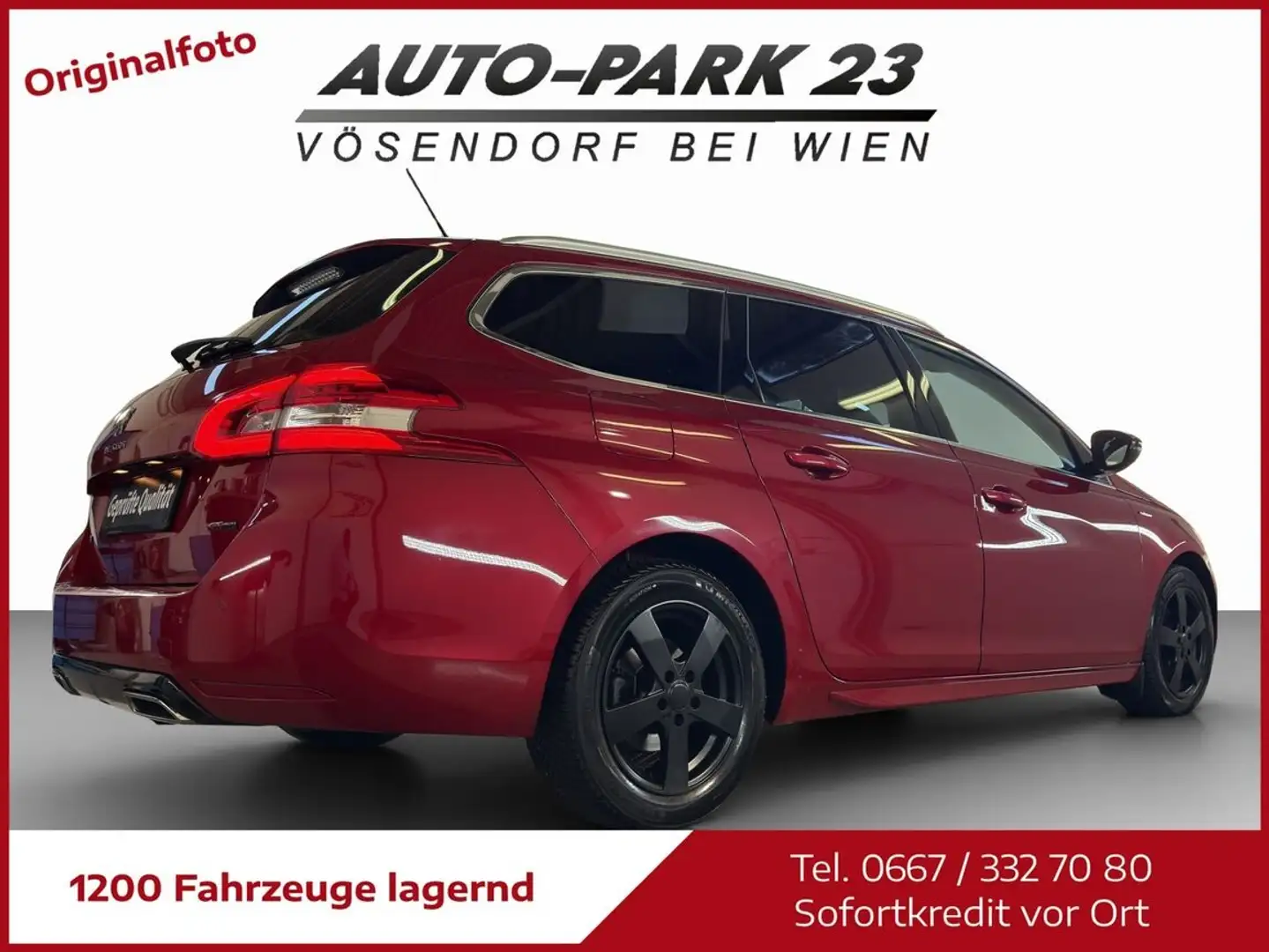 Peugeot 308 SW HDI*AUTOMATIC*GT Line*NAVI*LEDER*MOD2018 Rot - 2