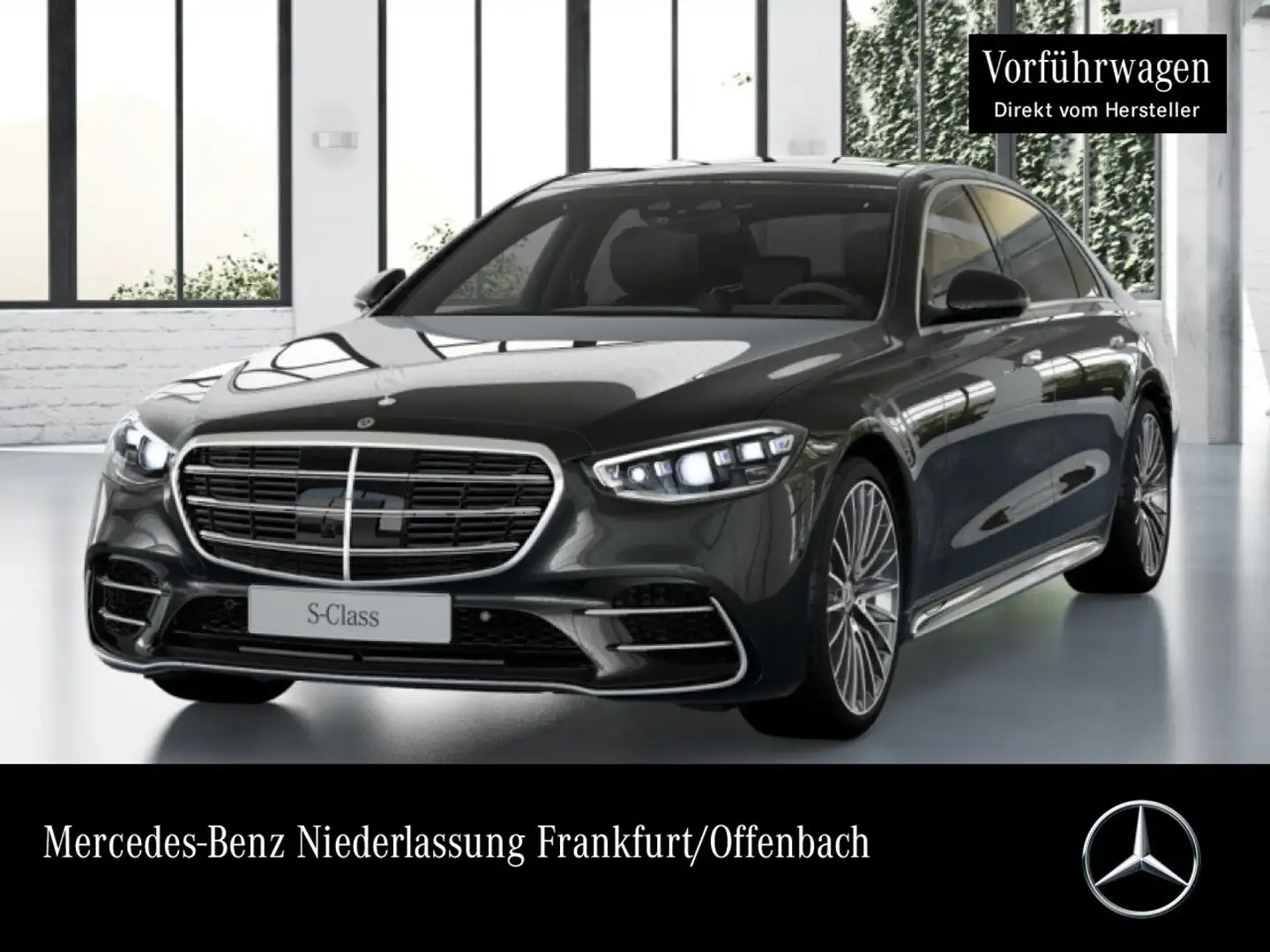Mercedes-Benz S 450 d L 4M AMG+PANO+360+DIGITAL-L+BURMESTER3D Grau - 1