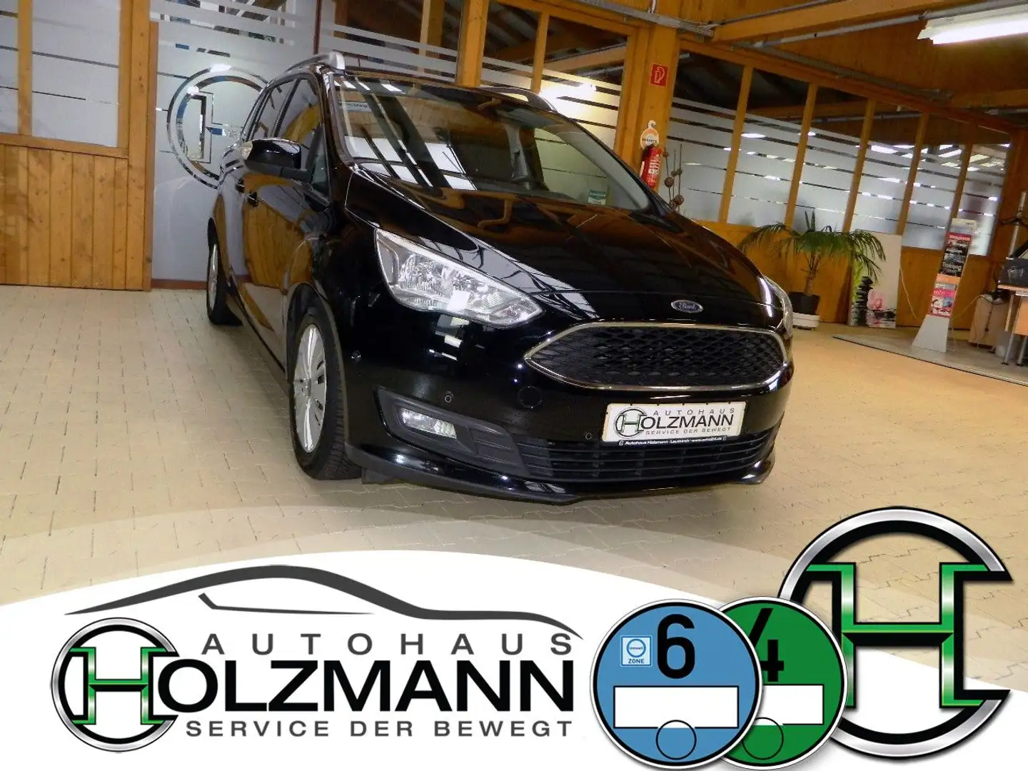 Ford Grand C-Max 1.0l EcoBoost Cool&Connect/Sync3/SHZ Noir - 2