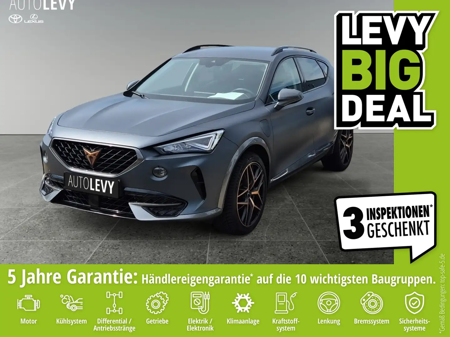 CUPRA Formentor 1.4 e-Hybrid Plug In *KLIMA*LED*ACC*PDC Grau - 1